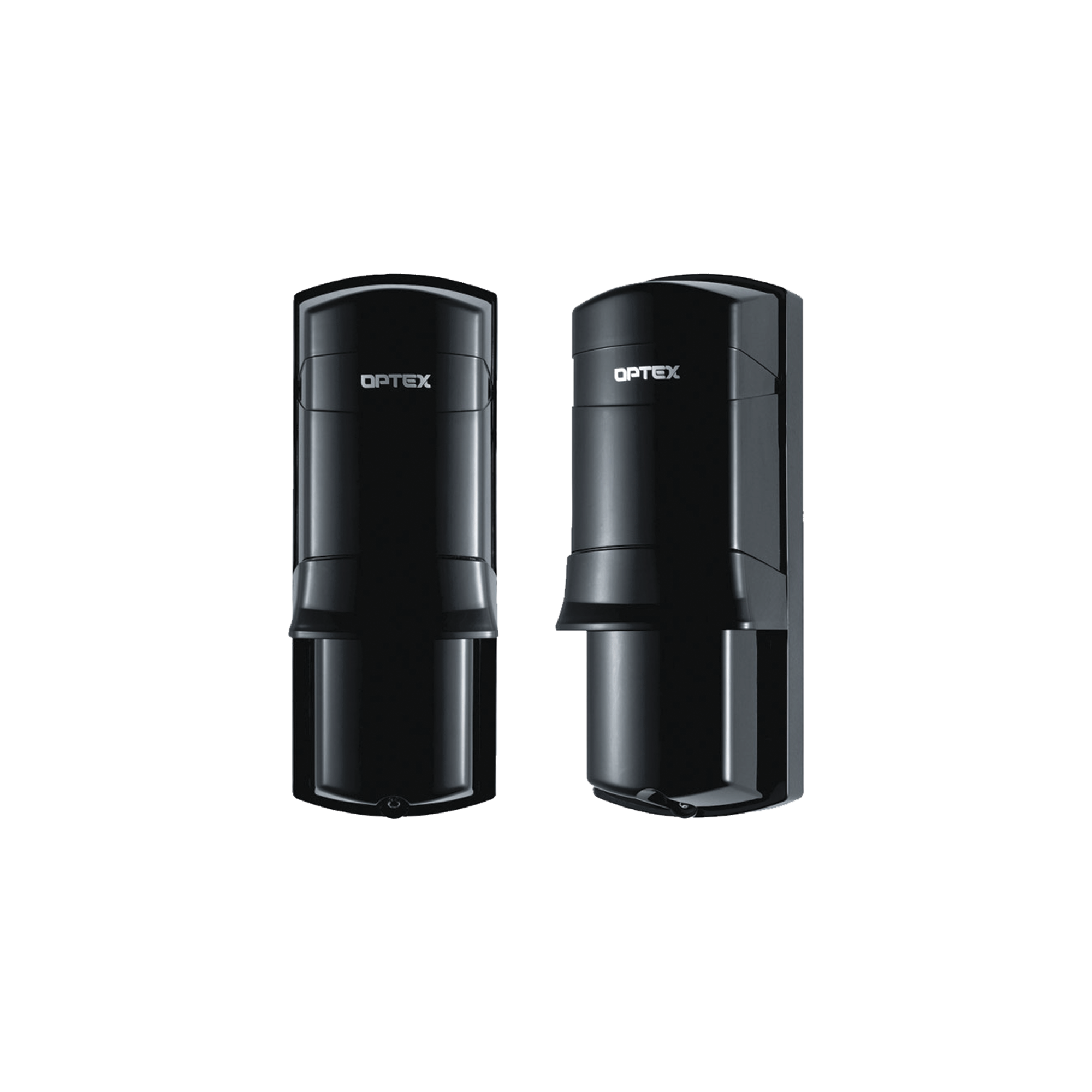 Barrera fotoelectrica de 100 metros con la mejor tecnologia de deteccion de patrones para reducir falsas alarmas / Alámbrico / 2 rayos / compatible con cualquier panel de alarma