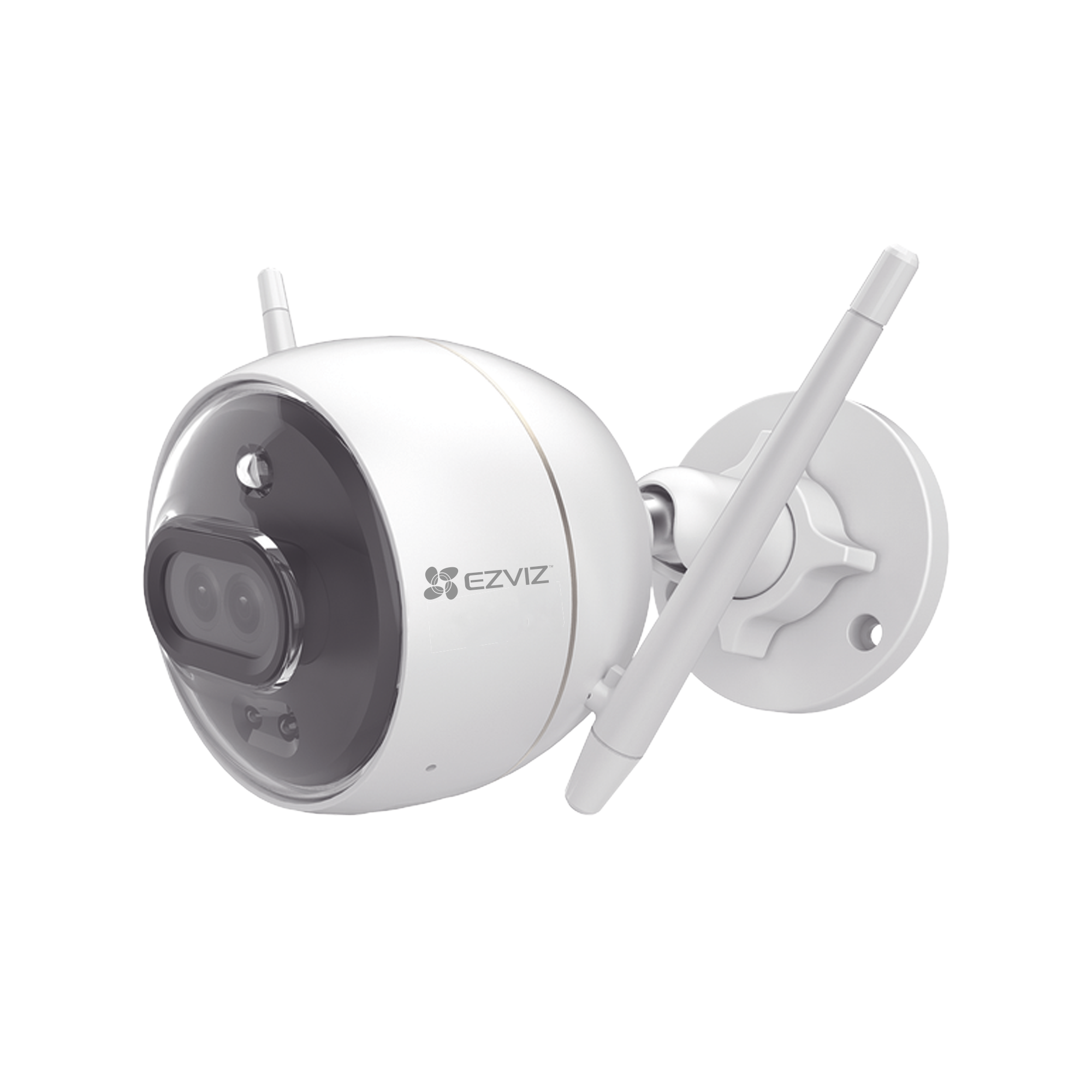 Bala IP 2 Megapíxel / Wi-Fi / Doble Lente / COLORES EN OSCURIDAD / Notificación a la App al Detectar Personas o Vehículos / Grabación en la nube / Audio de dos vías / Luz Estroboscópica / Sirena / Ranura Para M