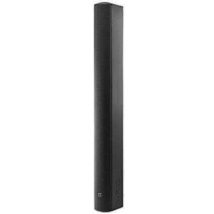 JBL CBT 100LA-1 Altavoz de columna de arreglo en línea, 325W, 1300W Pico 8Ω línea 70/100V Taps 120/60/30/15W Incluye soporte, Color Negro 1 Pieza