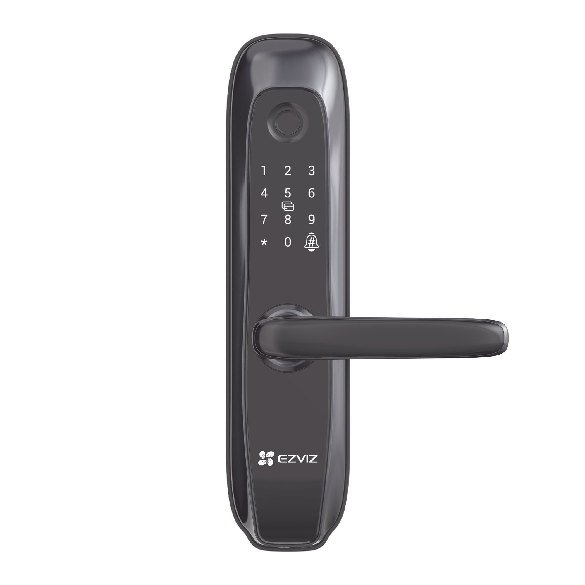 Cerradura Inteligente / Protocolo Zigbee / Códigos Temporales Para Visitantes / Lectura de Huella / Lectura de Tag / Contraseña / Botón para Timbrar / Alarma Anti-intrusión / Incluye HUB