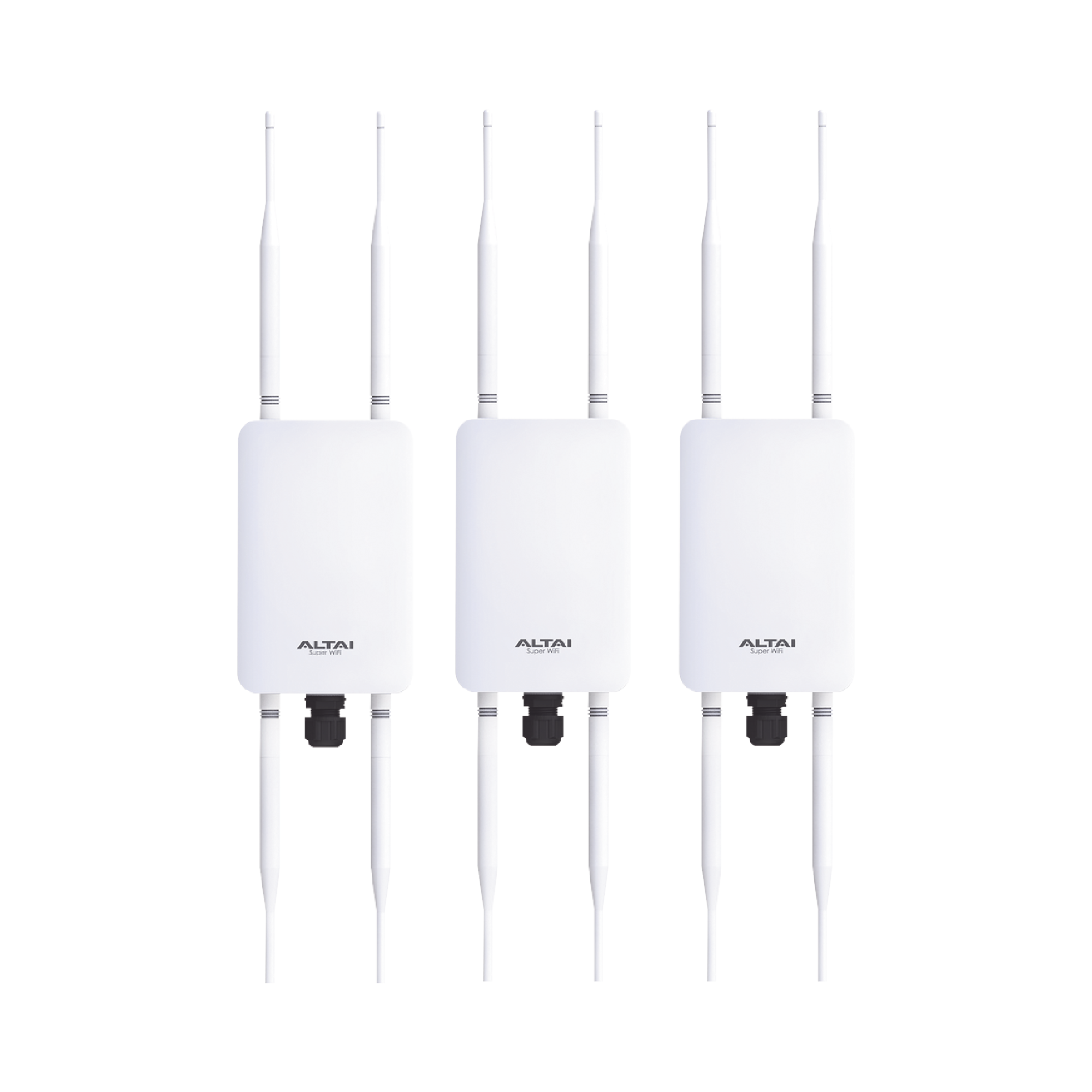 Kit 3 Puntos de Acceso CX-200, Wave2, Dual Band, Antenas Omnidireccionales 5 dBi