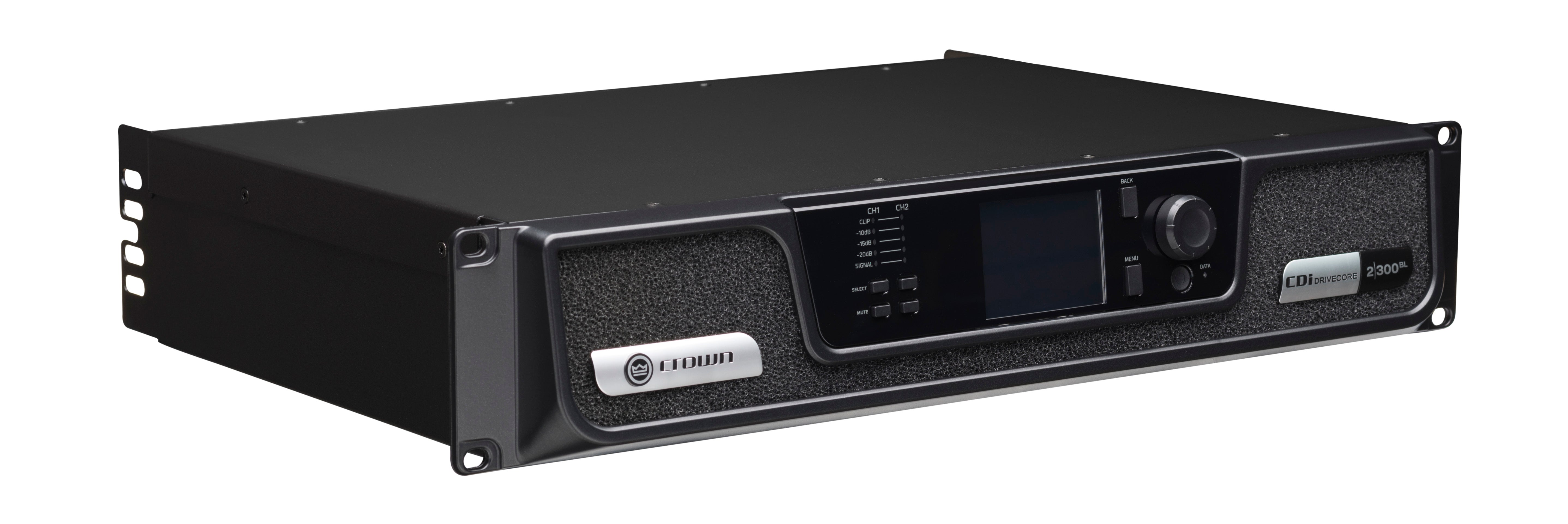 CROWN CDi 2|300BL Amplificador de potencia Entrada analógica + enlace BLU, 2 canales, 300 W por canal de salida