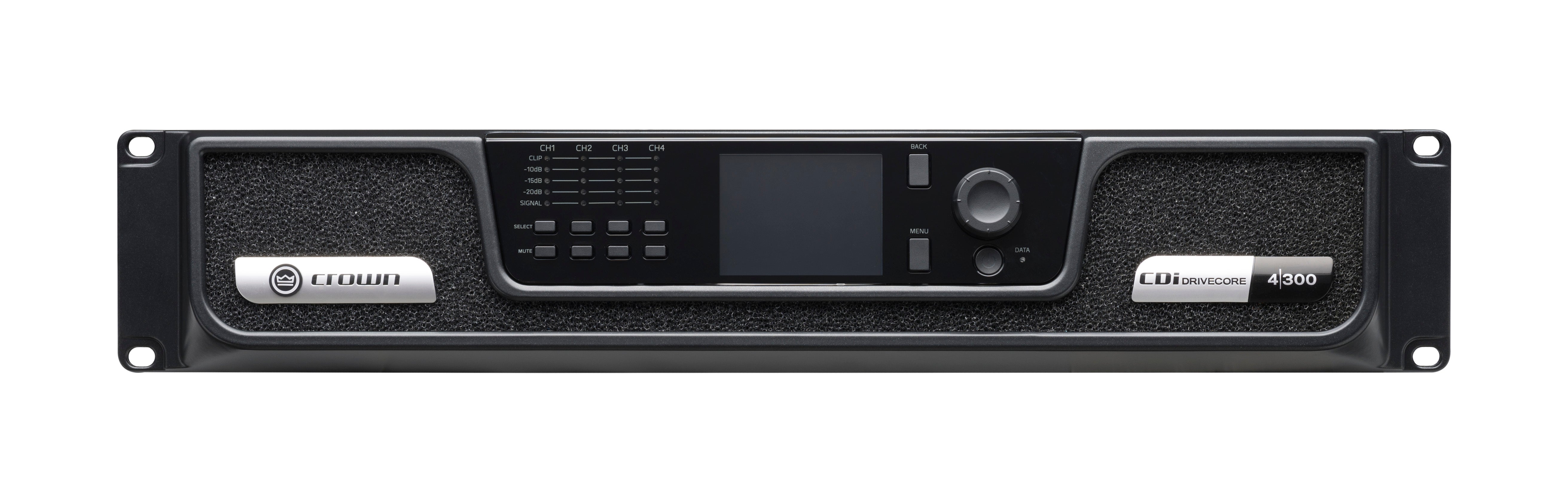 CROWN CDi 4|300 Amplificador de potencia Entrada analógica, 4 canales, 300W por canal de salida