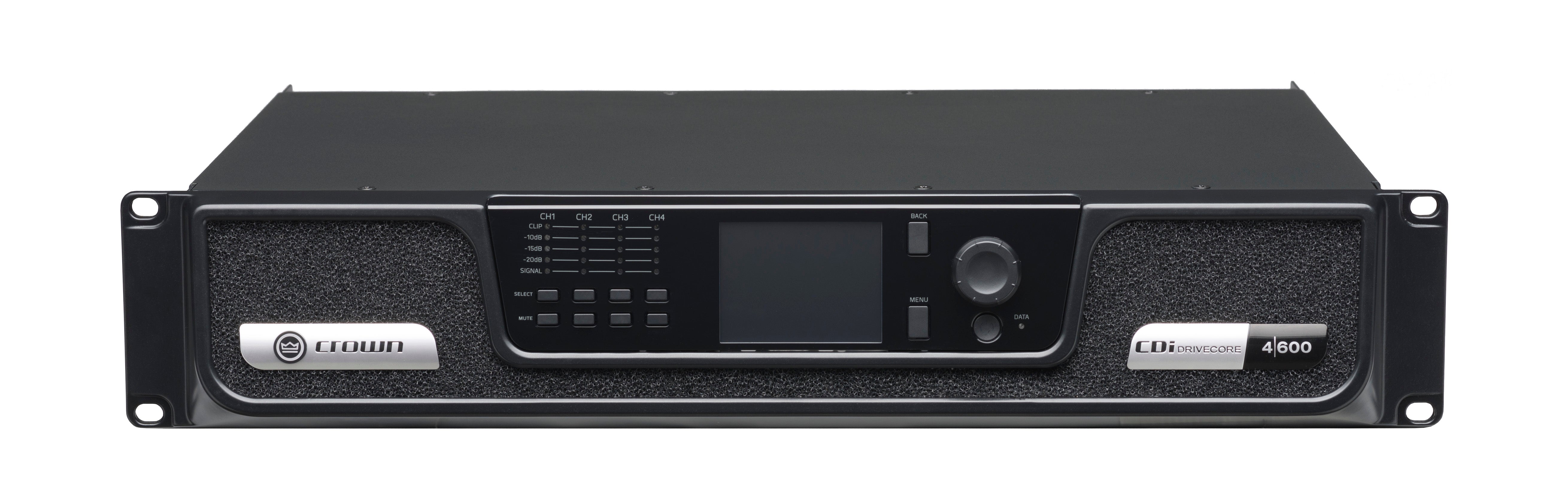 CROWN CDi 4|600 Amplificador de potencia Entrada analógica, 4 canales, 600 W por canal de salida