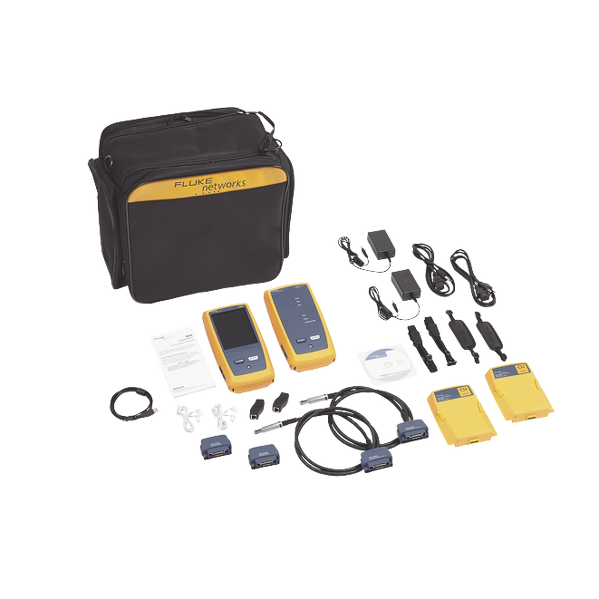 Certificador DSX-5000 para Cable de Cobre Cat5e, Cat6 y Cat6A, Precisión de Nivel V (1 GHz), Con WiFi Integrado y Pantalla LCD de 5.7 in, Versión Internacional