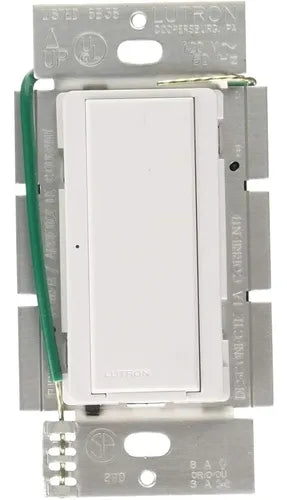 Switch on/off un solo polo/multilocación 120V / 8A / 1/4HP 5.8 A en motores, apaga y enciende iluminación ó motor, requiere cable neutro.