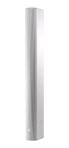 JBL CBT 100LA-1-WH Altavoz de columna de arreglo en línea, 325W, 1300W Pico 8Ω línea 70/100V Taps 120/60/30/15W Incluye soporte, Color Blanco 1 Pieza