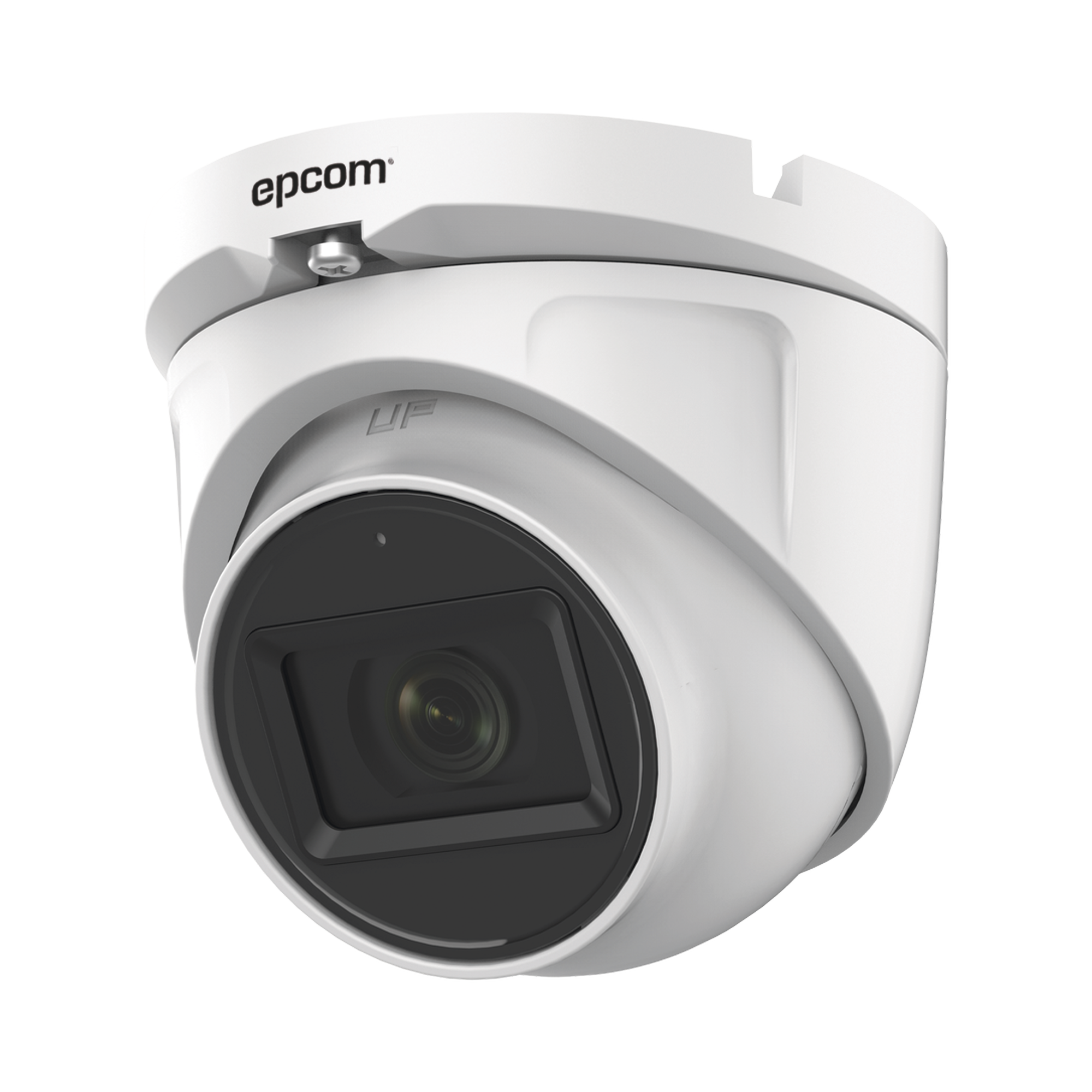 AUDIO POR COAXITRON / Domo TURBOHD 2 Megapixel (1080p) / Gran Angular 106° / Lente 2.8 mm / 30 mts IR EXIR / Exterior IP66 / 4 Tecnologías / dWDR / Metal