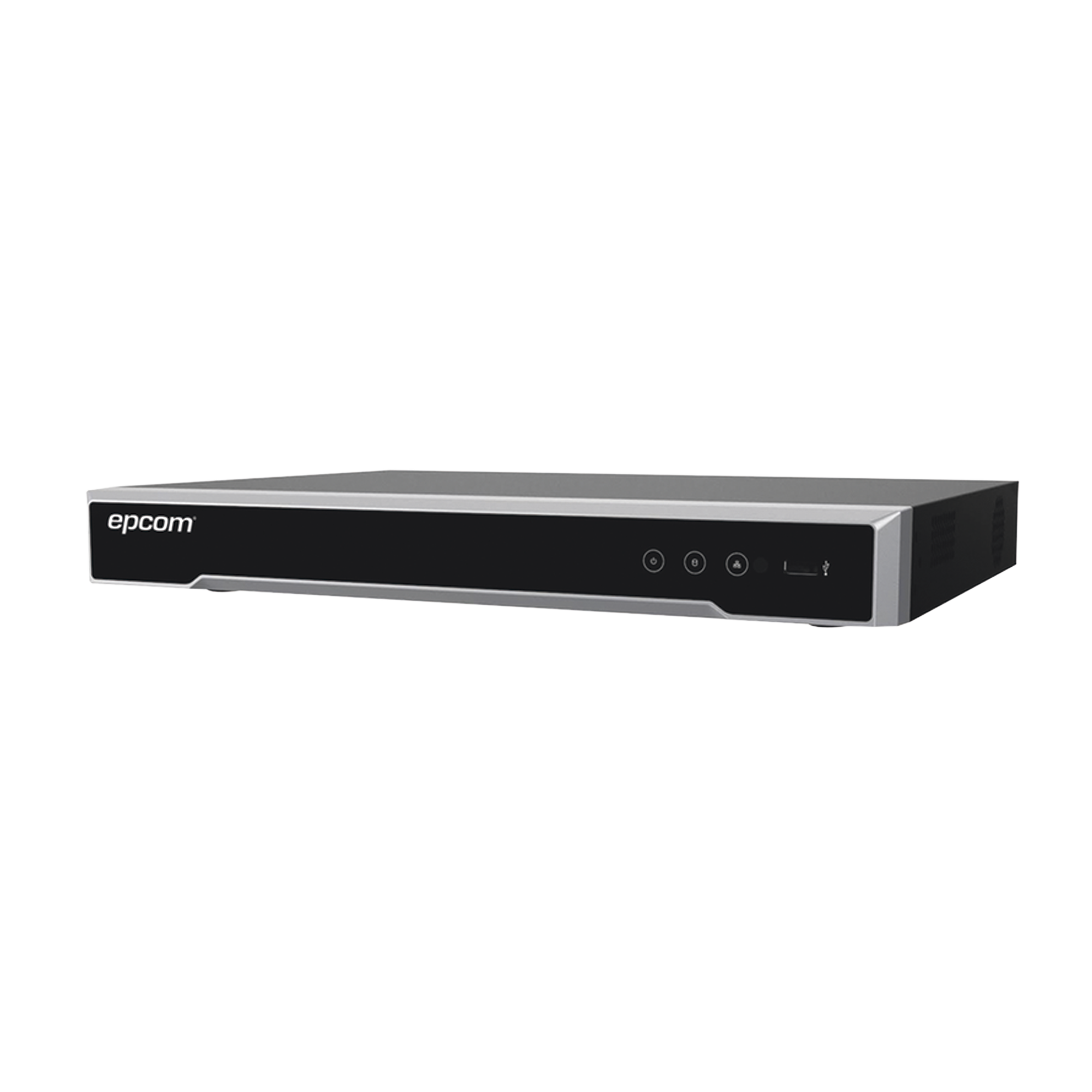 DVR 8 Megapixel / 8 Canales 4K TURBOHD + 8 Canales IP / 1 Bahía de Disco Duro / Audio por Coaxitron / 8 Entradas de Alarma / 4 Salida de Alarma /  H.265+