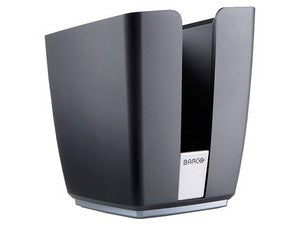 Barco ClickShare Tray Soporte para botones permite almacenar los botones cuando no se están utilizando. Caben hasta cuatro botones.