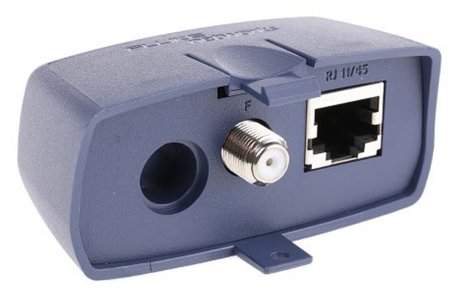 Adaptador Principal de Mapa de Cableado, Para Verificador de Red MicroScanner2, Con Conector Tipo F y RJ45