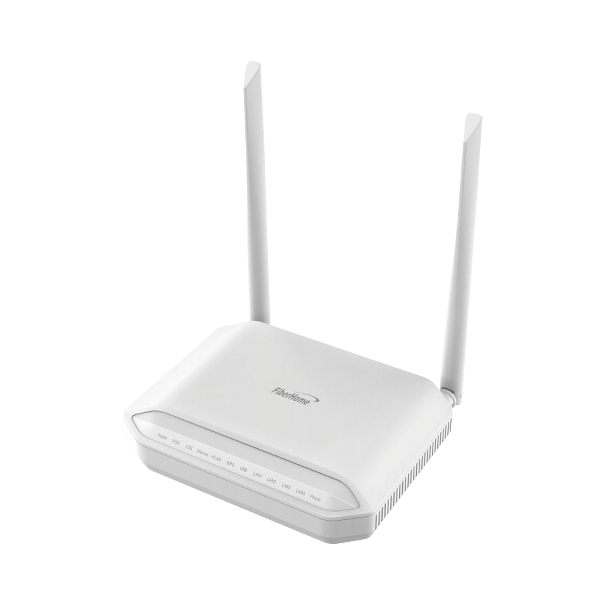 ONU GPON, WiFi 2.4 GHz, 2 Puertos Gigabit + 2 Puertos Fast Ethernet, conector SC/UPC