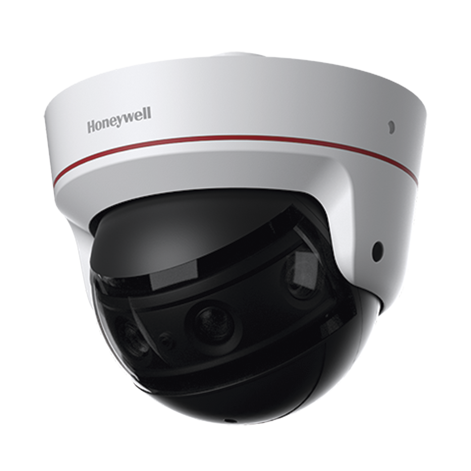 Cámara Domo IP 8MP H.265 Multi Imágenes 4 Lentes Fijos 5mm (180º de Visión Panorámica), Exterior IP67 IK10 Serie equIP