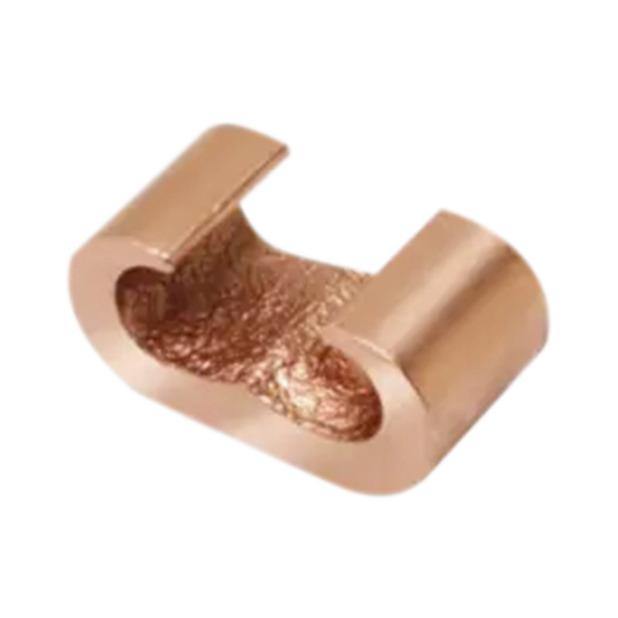 Conector Mecánico tipo YGHC-C, compresión en forma C para calibre mínimo 1 tre- 2/0 tre y conductor máximo 6 sol - 2 tre.