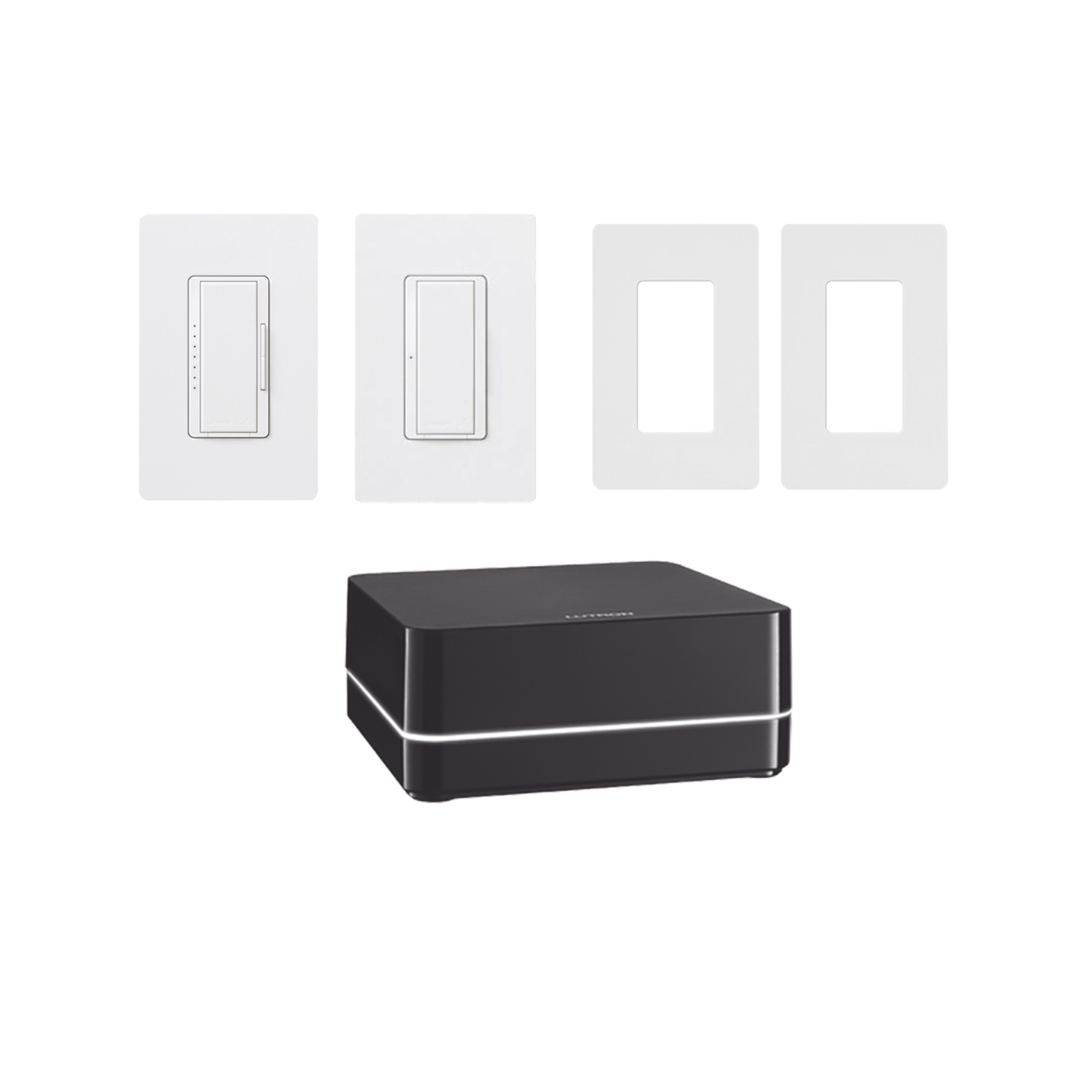 Kit de RA2 Select, para el control de iluminación. inicie su proyecto con LUTRON, fácil de instalar y programar.