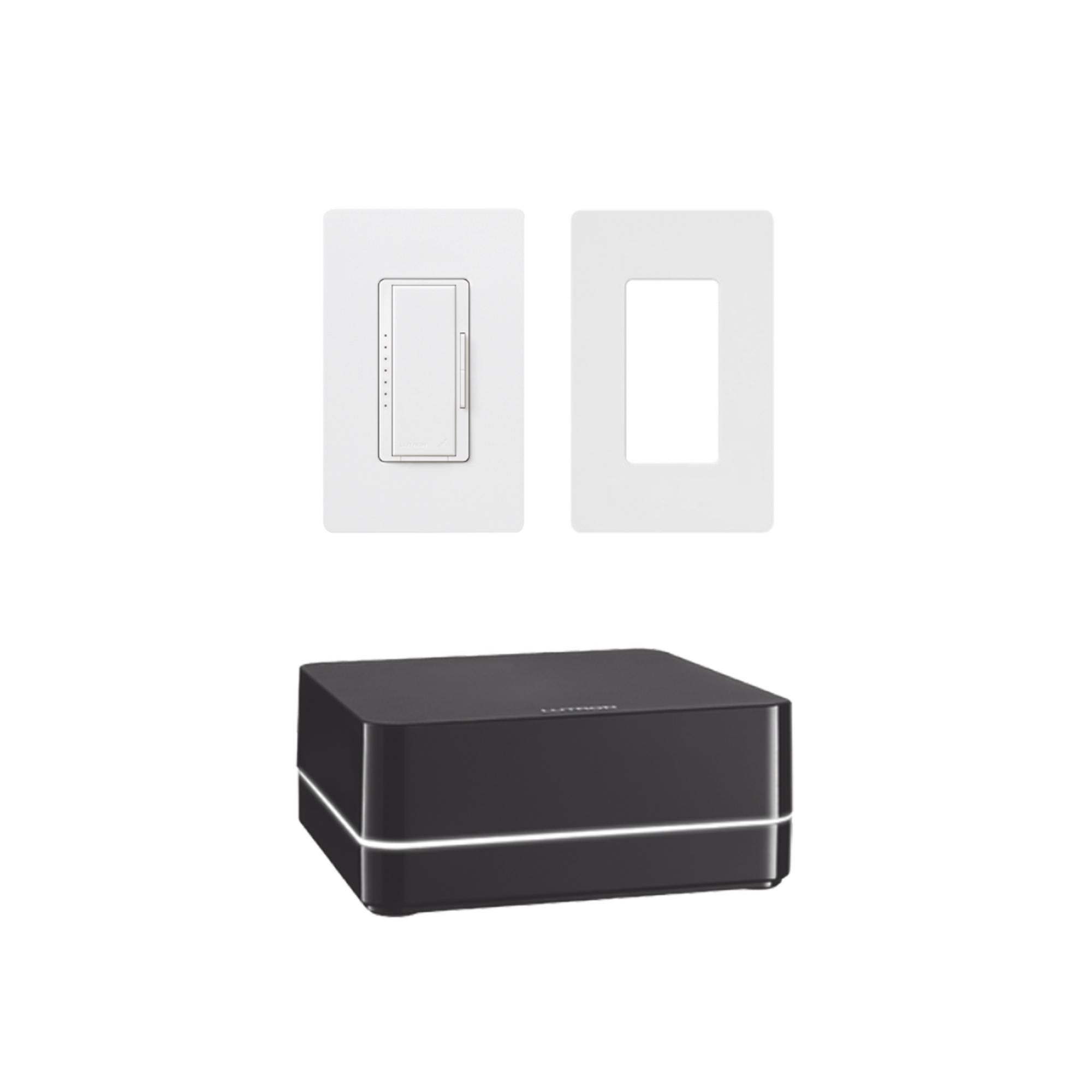 Kit de RA2 Select, para el control de iluminación. inicie su proyecto con LUTRON, facil de instalar y programar.