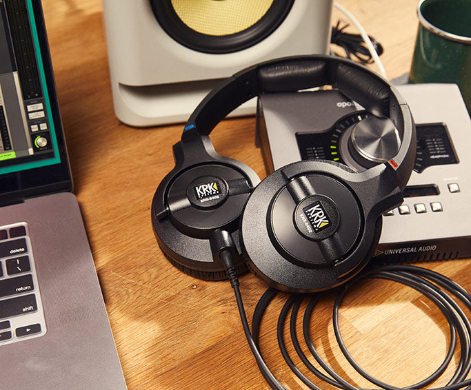 KRK KNS 6402 Audífonos cerrados para monitoreo (2da Generación), Auriculares para oídos exigentes