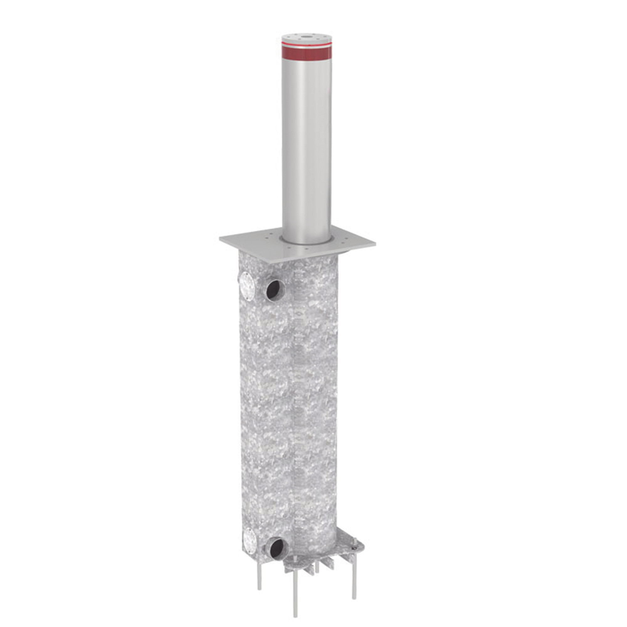 Kit de 2 bolardos CAME OZAK TBD Hidráulicos de Alta Resistencia / Ideales para Accesos de Máxima Seguridad