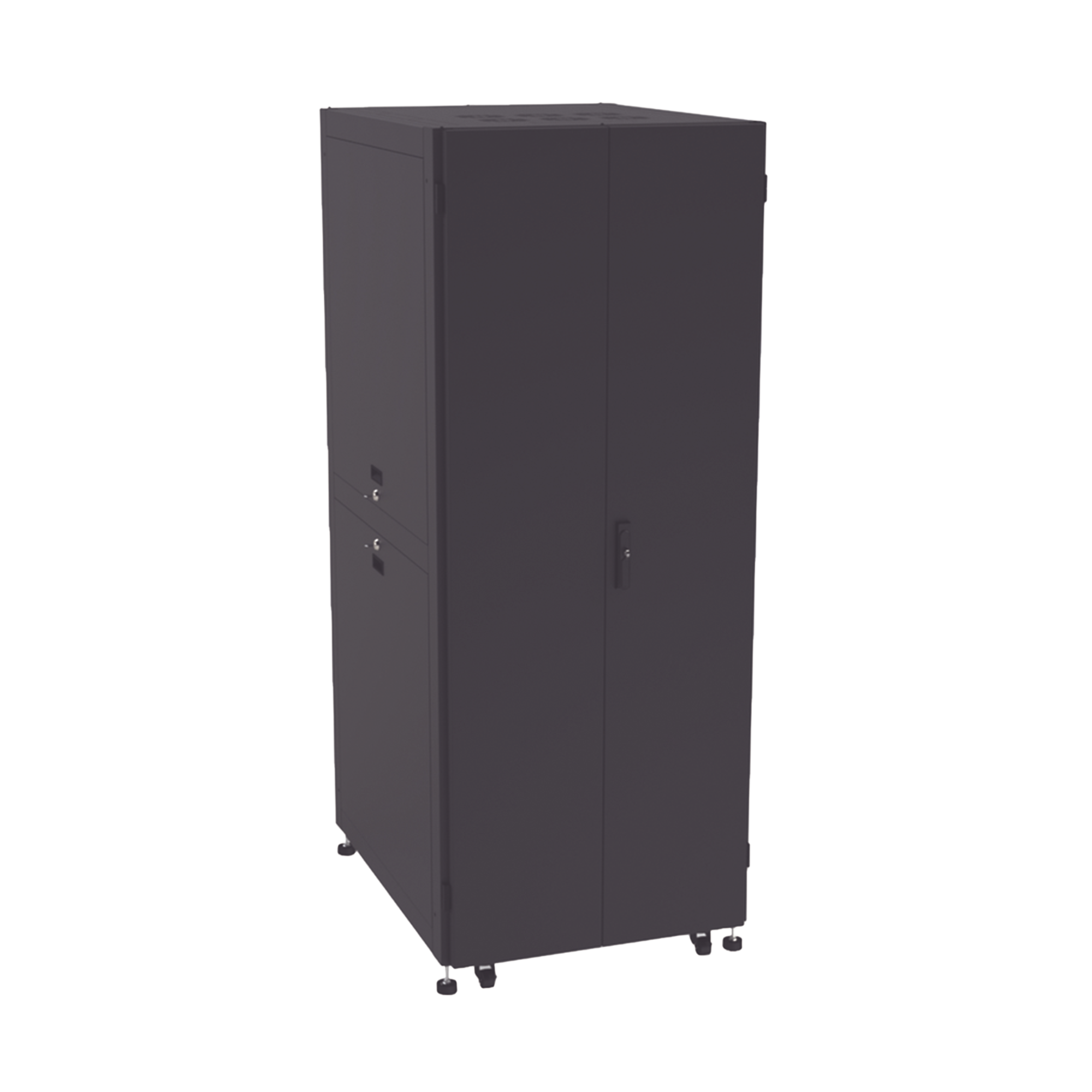 Gabinete Ancho para Telecomunicaciones de 45UR, 800 Ancho, 1000 mm Profundidad. Incluye Iluminación.