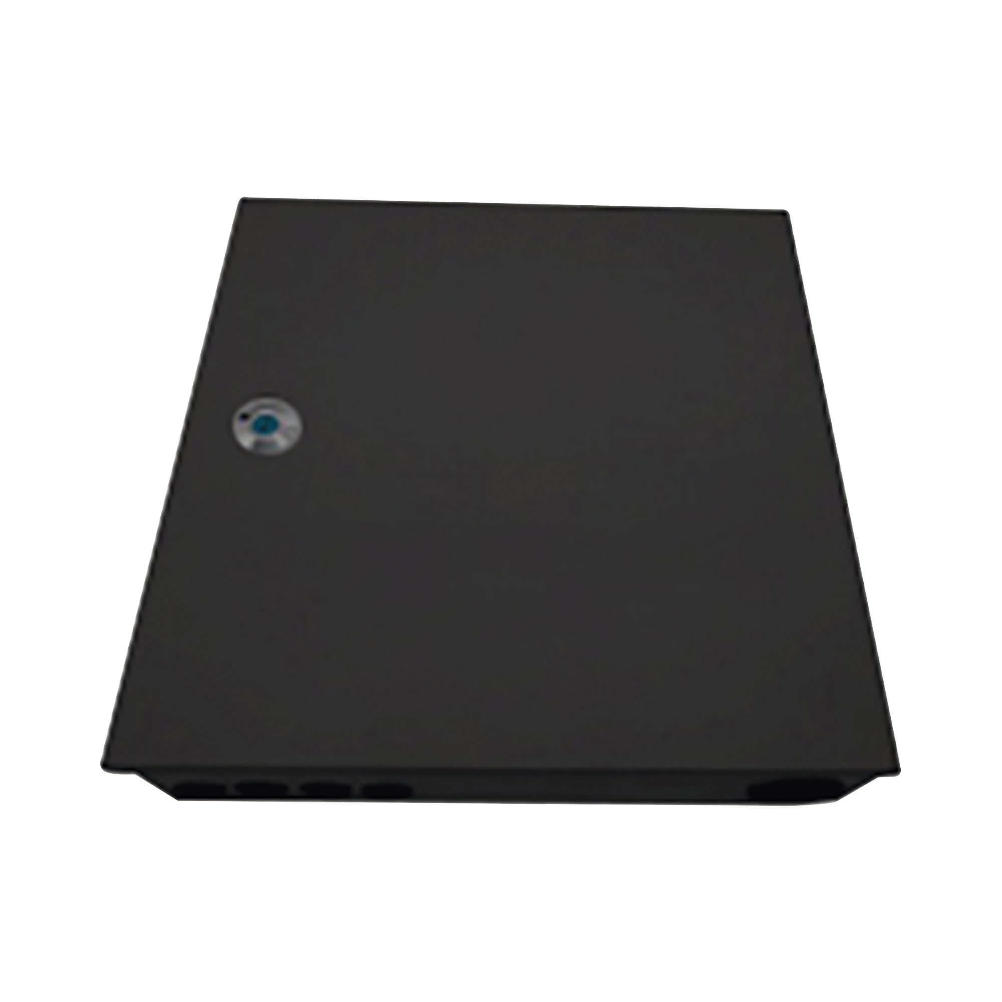 Distribuidor de fibra óptica, vació, 19in, para instalación en pared, acepta 48 acopladores "LC Duplex o "LC simplex" o 48 "SC simplex", 1U