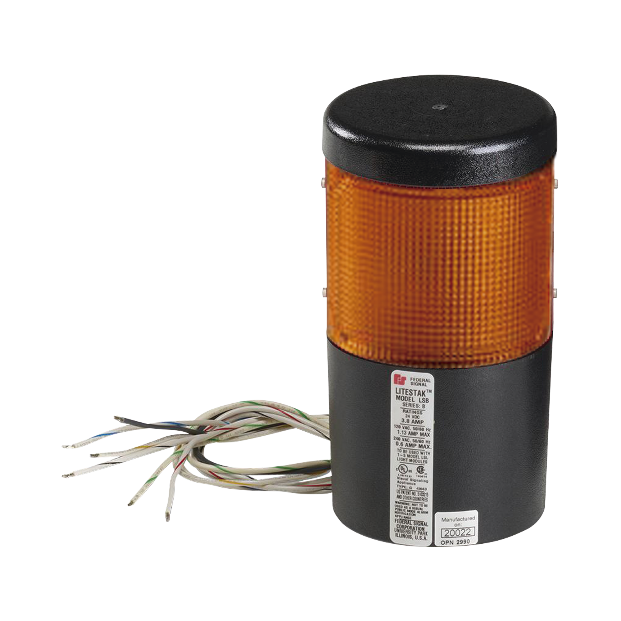 Módulo de luz LED litestak, 120Vca, ambar