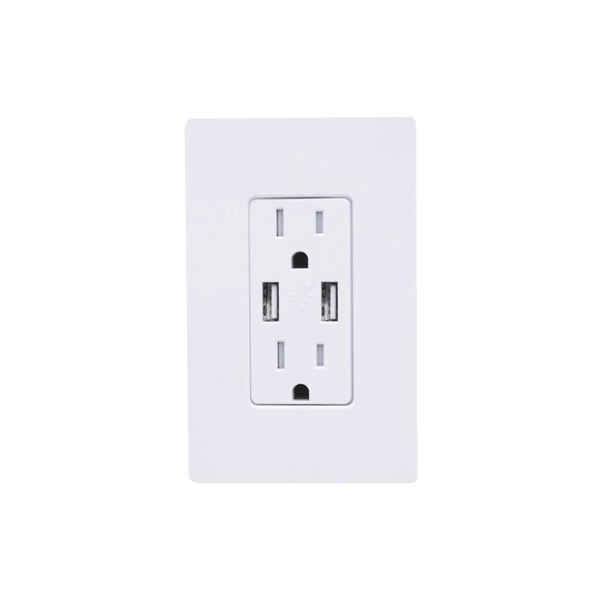 TOMACORRIENTE CON USB DUPLEX 15A