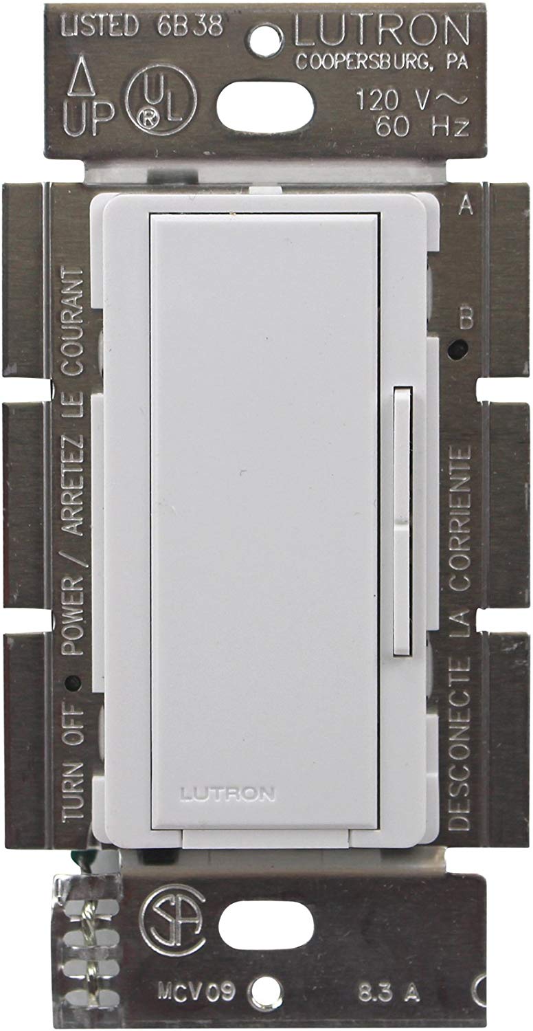 Control atenuador, dimmer auxiiar P/MULTILOCACION 120V color blanco