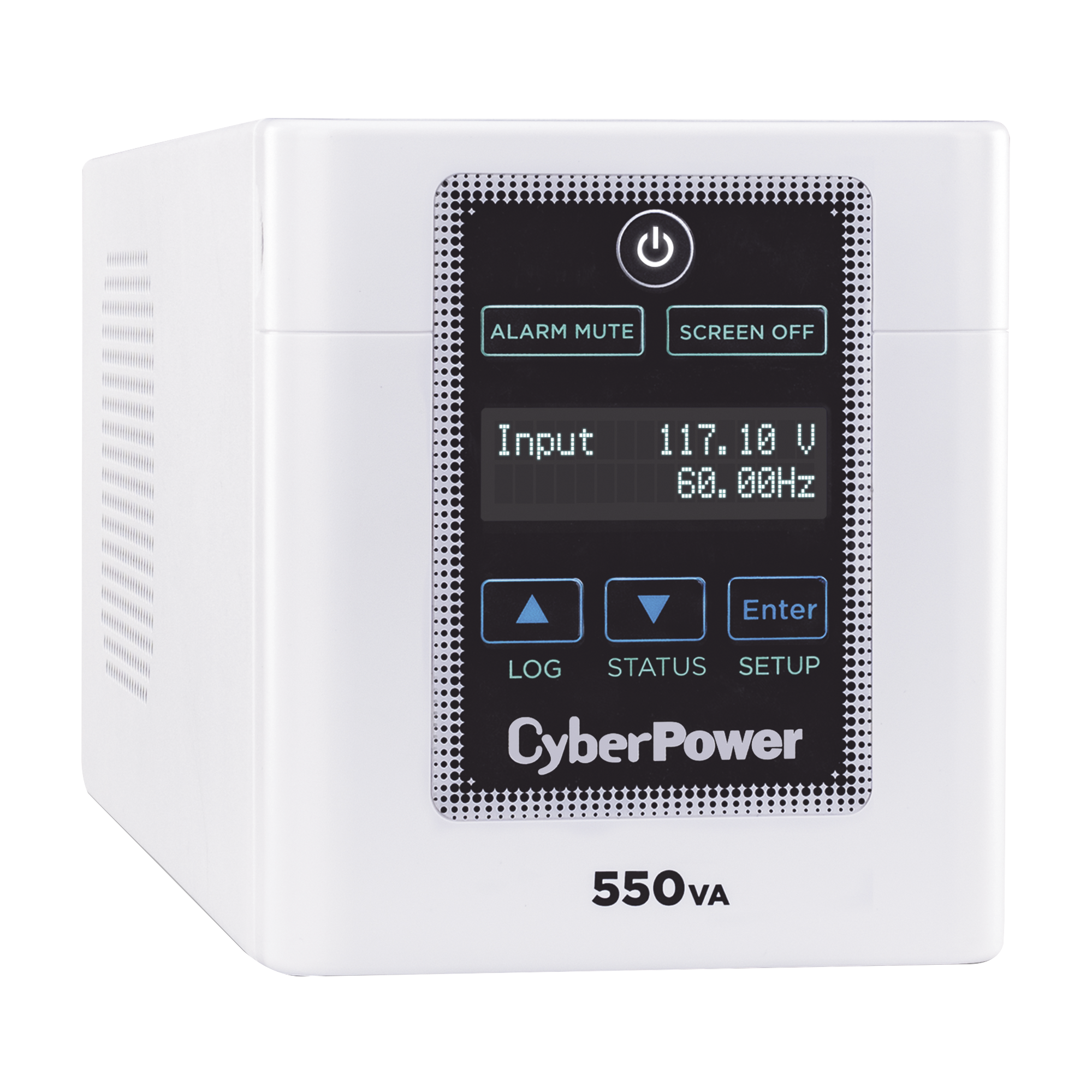 UPS de Grado Medico, de 550 VA/440 W, Topología Línea Interactiva, Entrada 120 Vca NEMA 5-15P-HG, Tipo Mini Torre, Con 4 Tomas NEMA 5-15R-HG