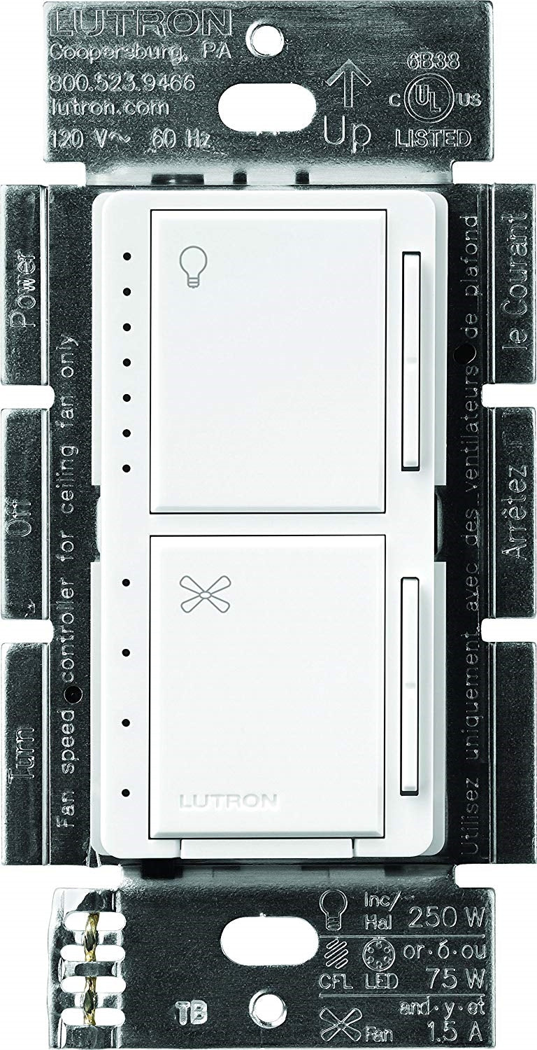 Control de ventilador y regulador de intensidad para LED