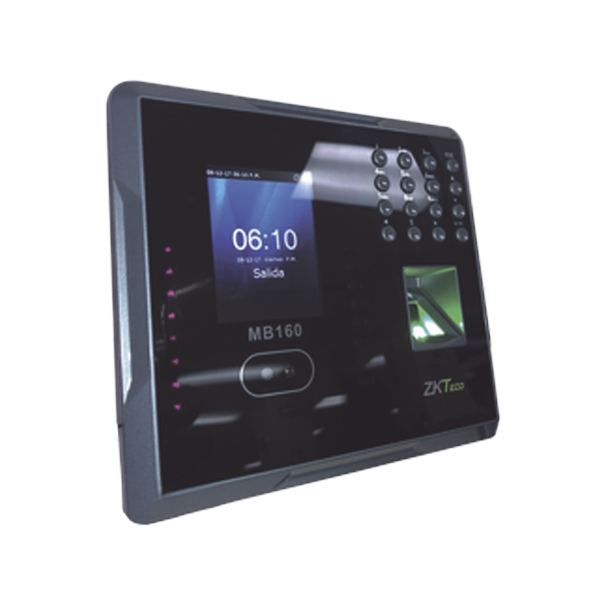 Lector de Reconocimiento Facial, Tarjeta y Huella Digital / 1500 Rostros / 2,000 huellas / Lector de tarjetas de proximidad / Soporta DDNS con BIOTIMEPRO / Función ADMS INCLUIDA