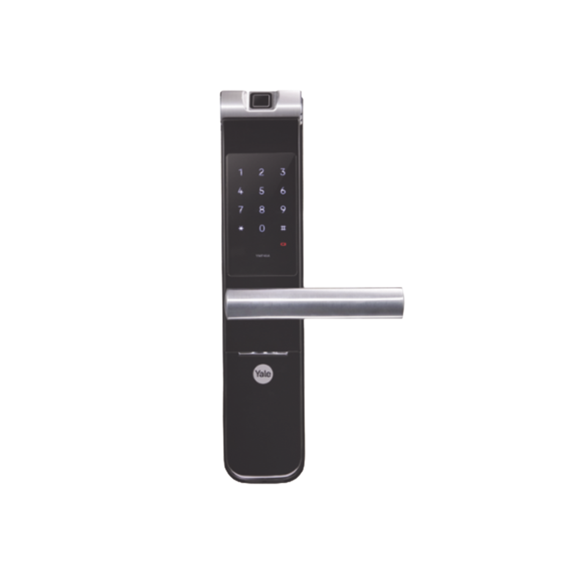 Cerradura Autónoma YMF40A con Teclado y Biométrica con Huella de Alto Diseño Estético!