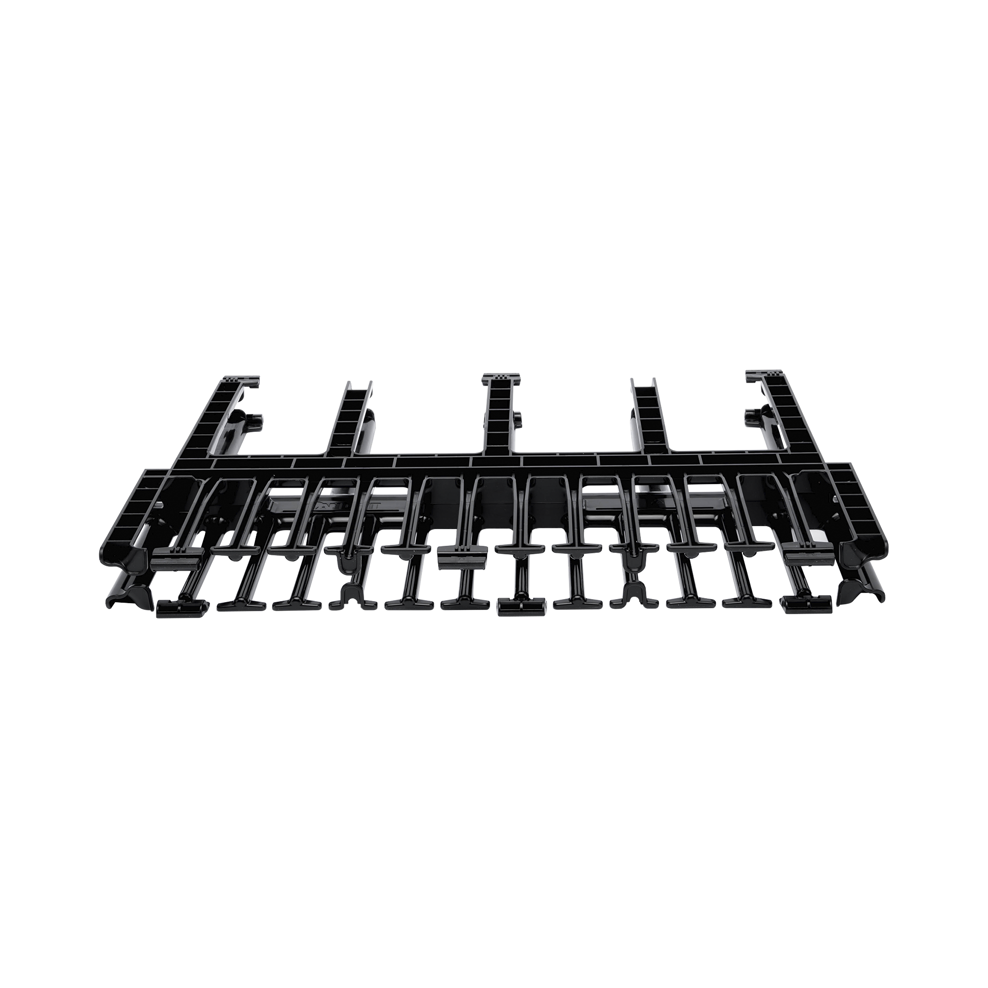 Organizador de Cables Horizontal NetManager, Doble (Frontal y Posterior), Para Rack de 19in, 1UR