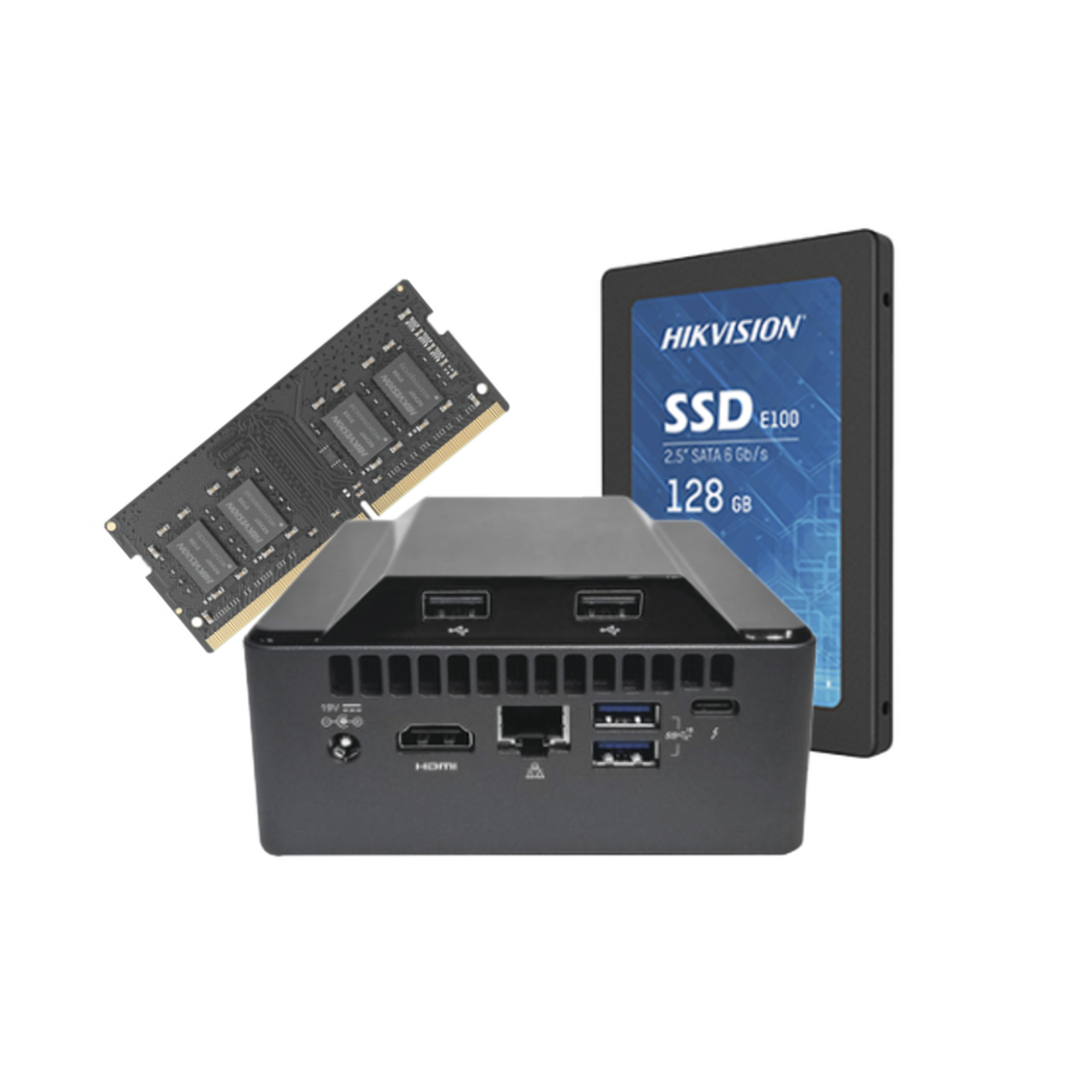 Kit Estación de Trabajo Básica / Core i5 / RAM 8GB / SSD 128GB