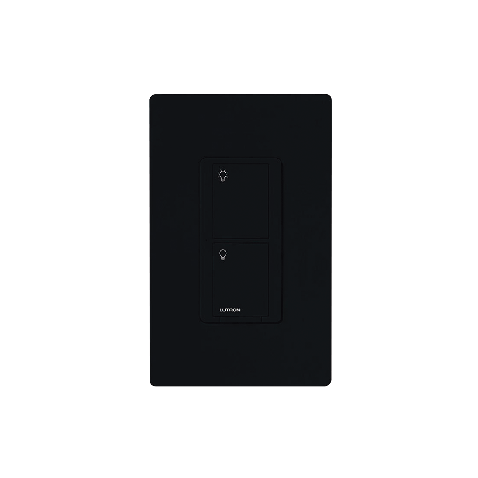 Interrupto switch On/Off, serie PRO, No requiere cable neutro, color negro.