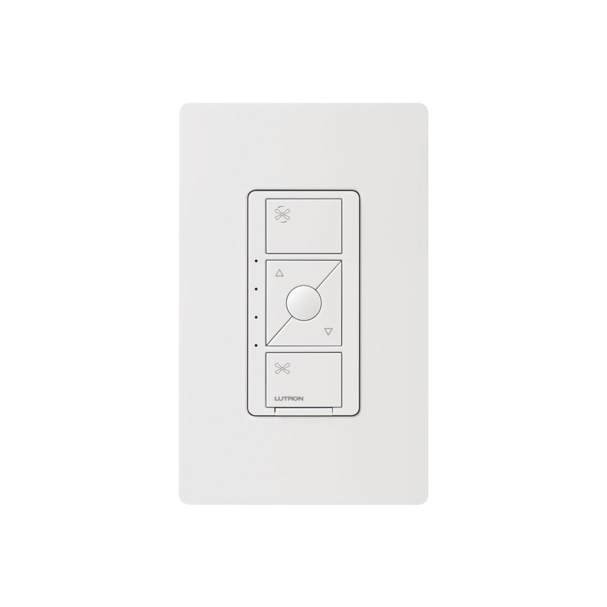 Control de velocidad inalámbrico inteligente de ventilador en techo, un solo polo, funciona con los principales controles de voz Alexa, HomeKit y Google Home..