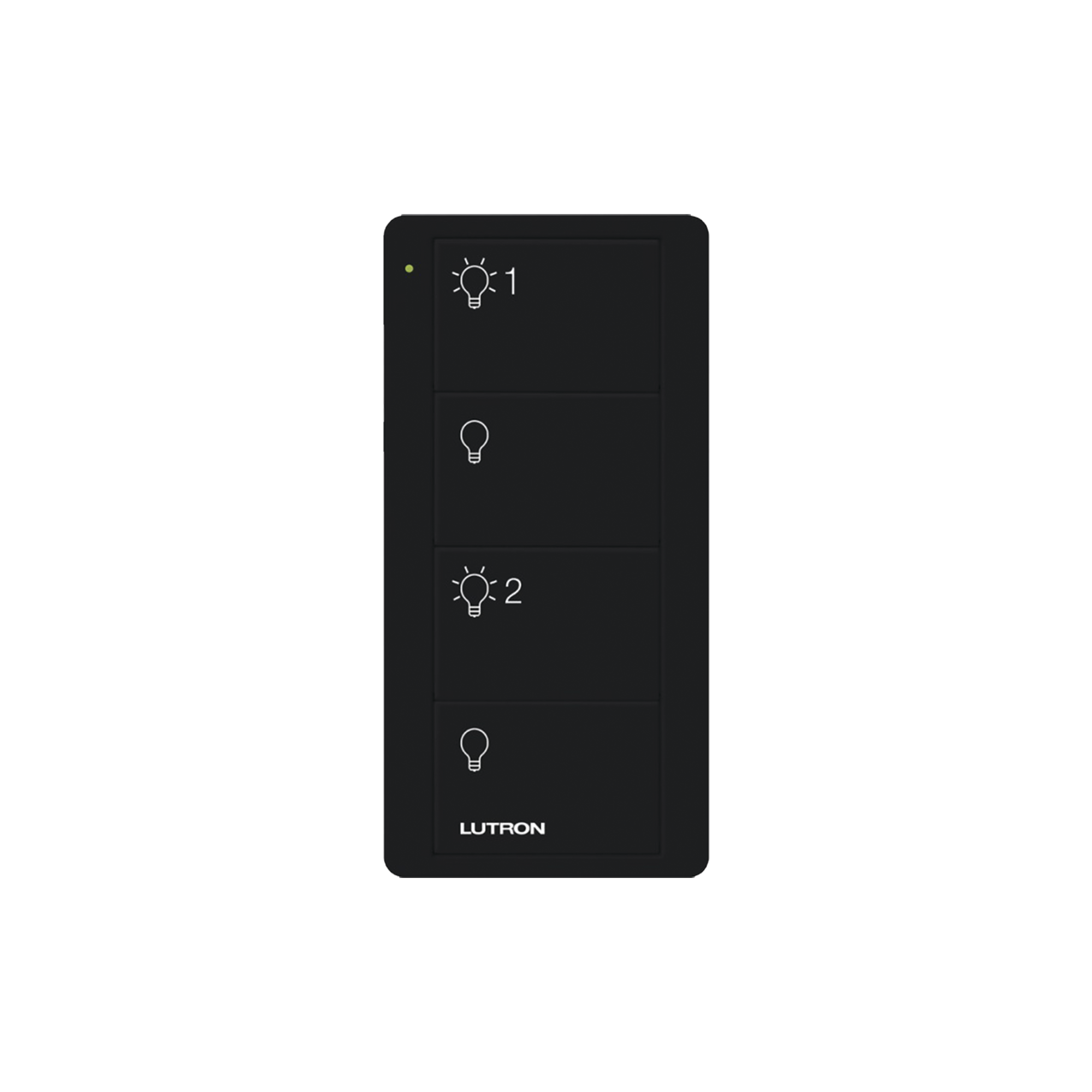 Control remoto PICO inalámbrico con 4 botones  encender/apagar grupo/escenas,  complemente con un atenuador o switch on/off