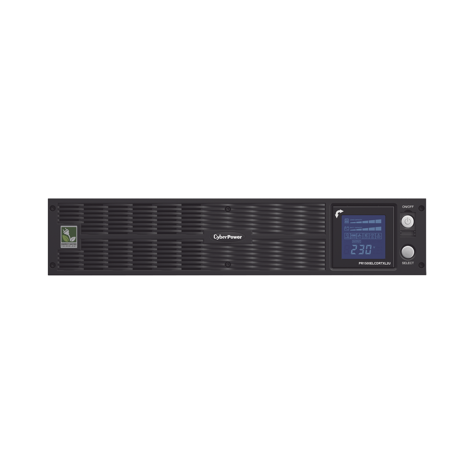 UPS de 1500 VA/1125 W, Topología Línea Interactiva, Entrada 220 Vca Tipo C14, Onda Senoidal Pura, Torre o Rack de 2 UR, Con 10 Tomas C13 de 220 Vca
