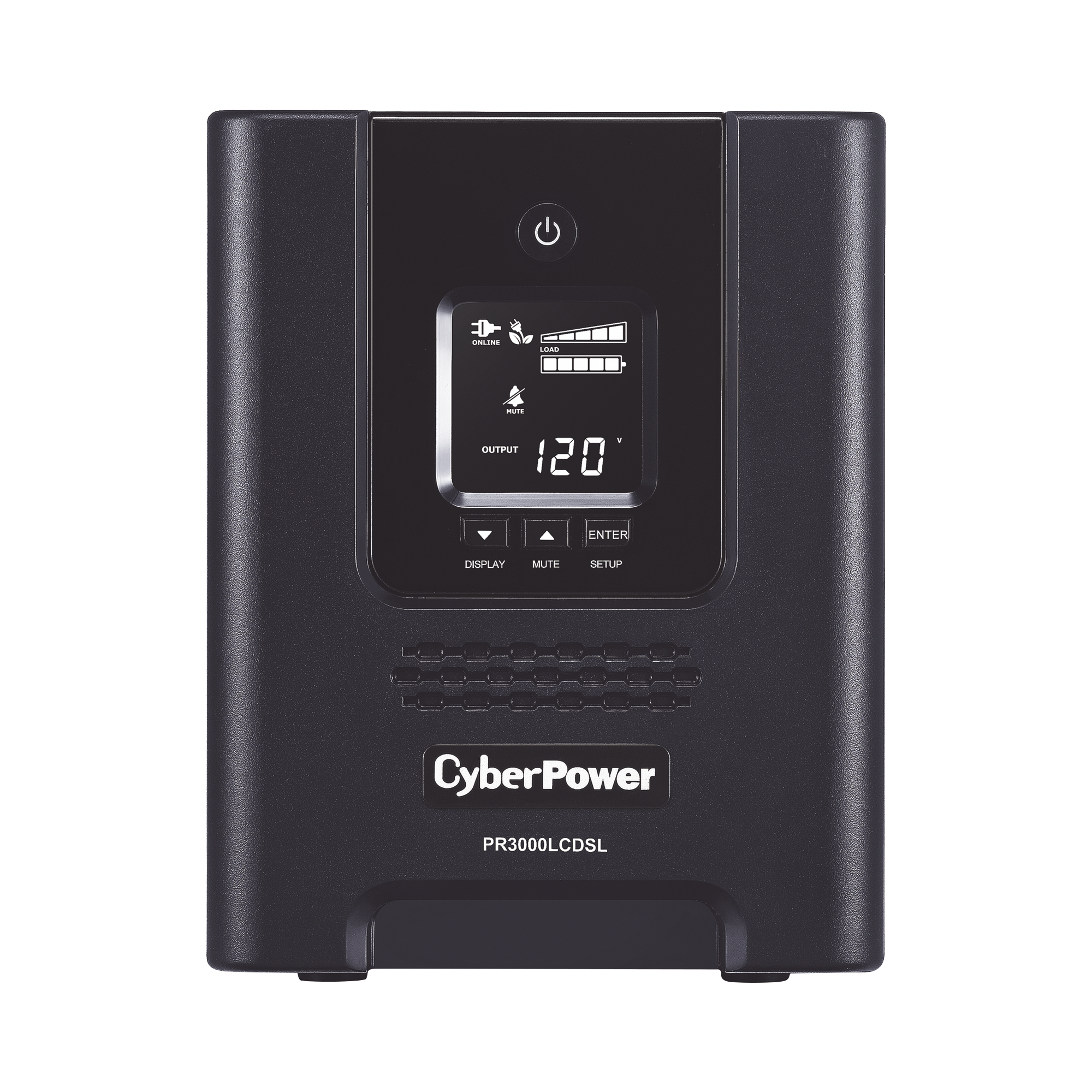 UPS de 3000 VA/2700 W, Topología Línea Interactiva, Entrada 120 Vca NEMA L5-30P, Onda Senoidal Pura, Tipo Mini Torre, Con 6 Tomas NEMA 5-20R y 1 NEMA L5-30R