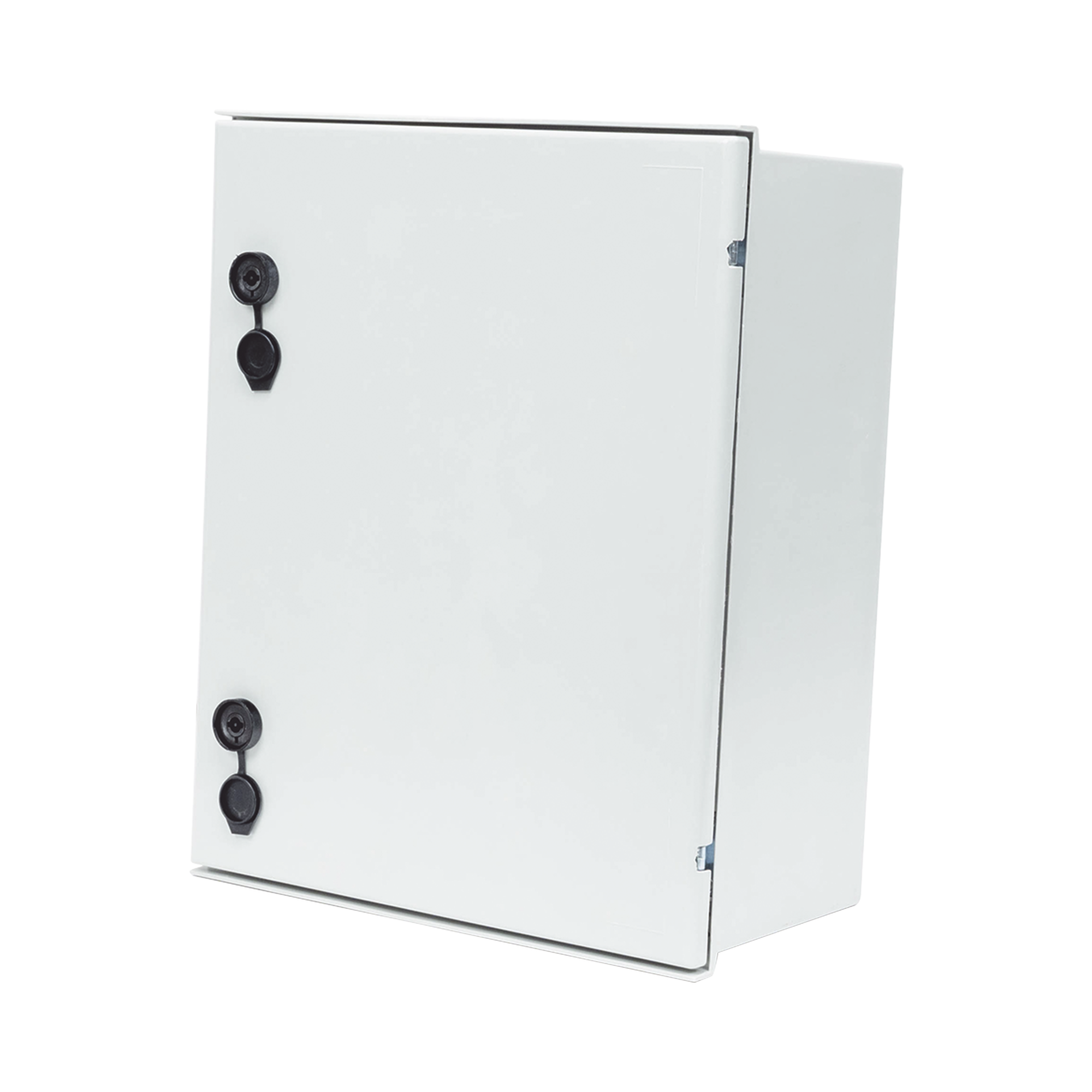 Gabinete de Poliéster IP65 Uso en Intemperie (400 x 500 x 200 mm) con Placa Trasera Interior (Incluye Chapa y Llave).