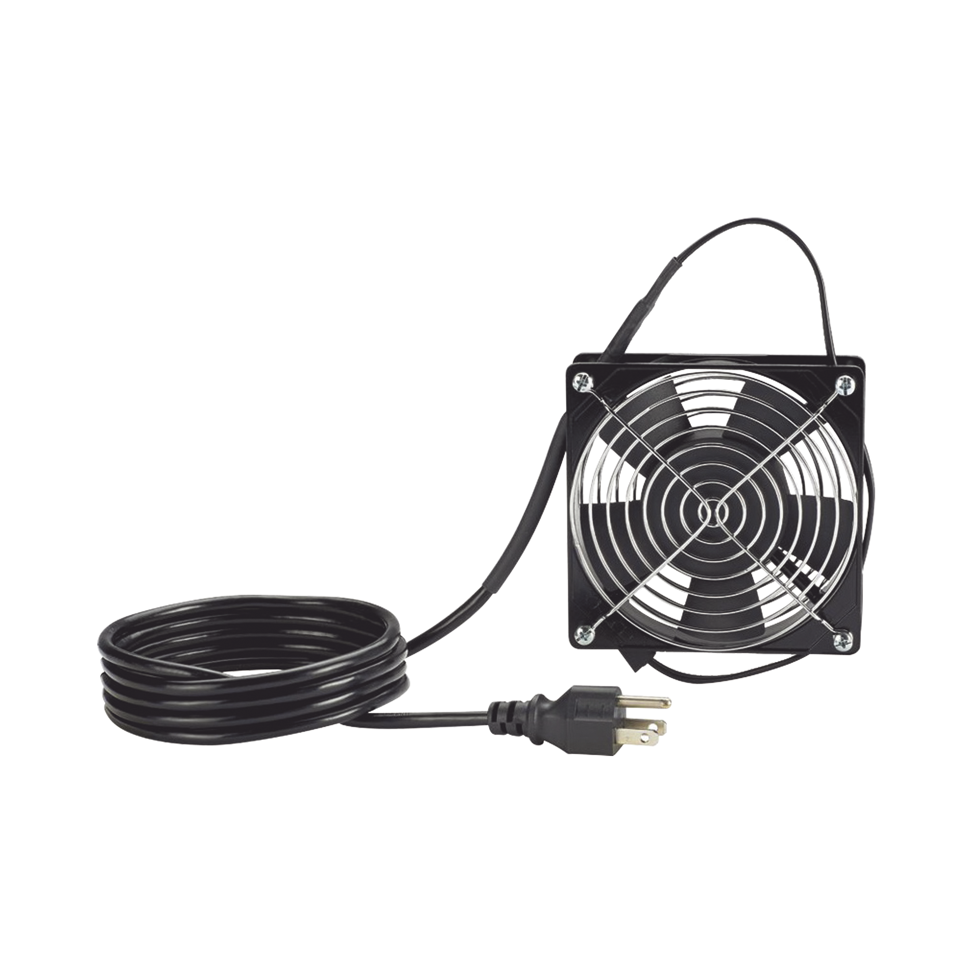 Ventilador para Instalación en Gabinete PanZone WME3BL, WME6BL, y WME9BL, de 115 Vca, y Cable de Corriente de 1.8M