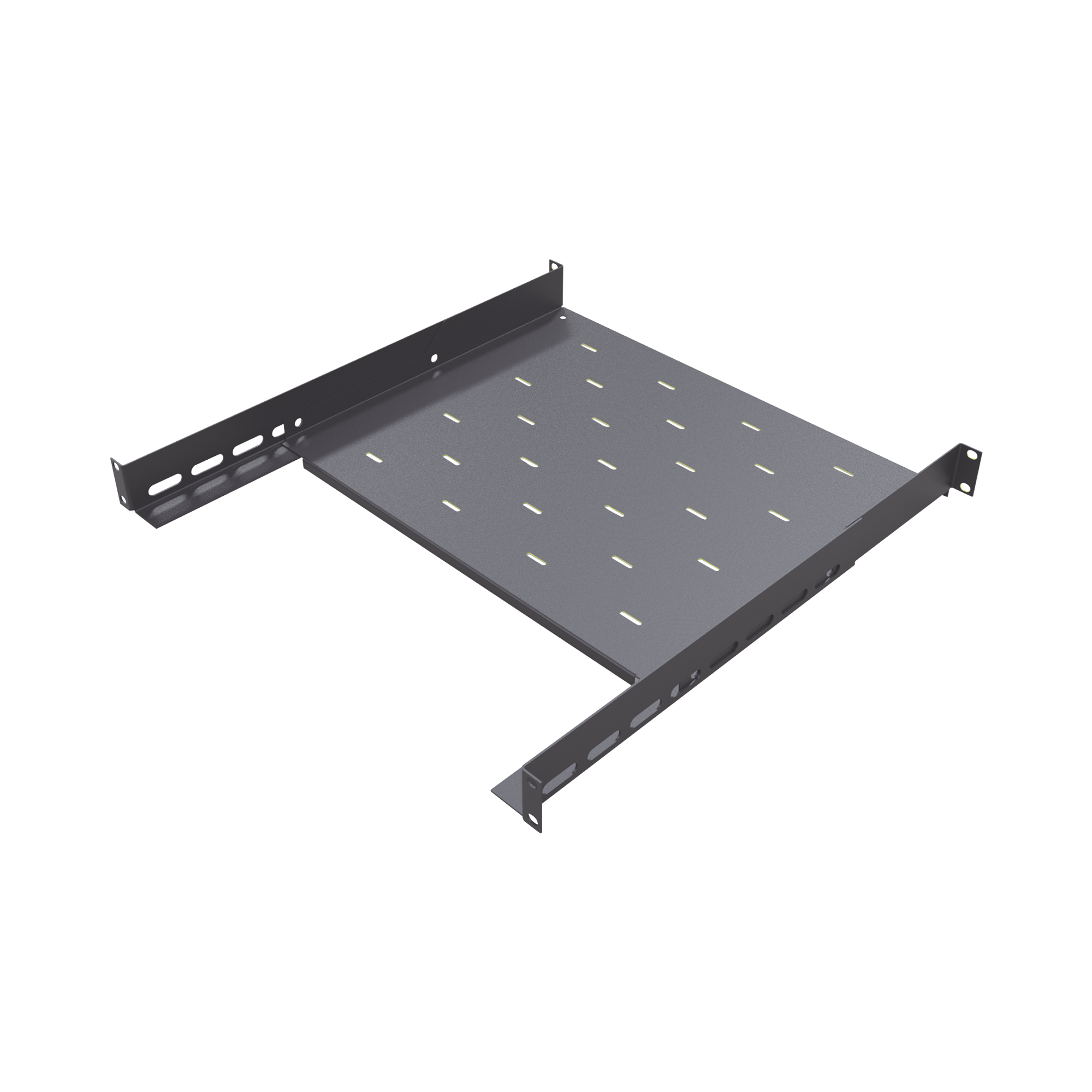Charola para Gabinetes de Pared GFP y GAP con 4 puntos de Fijación.