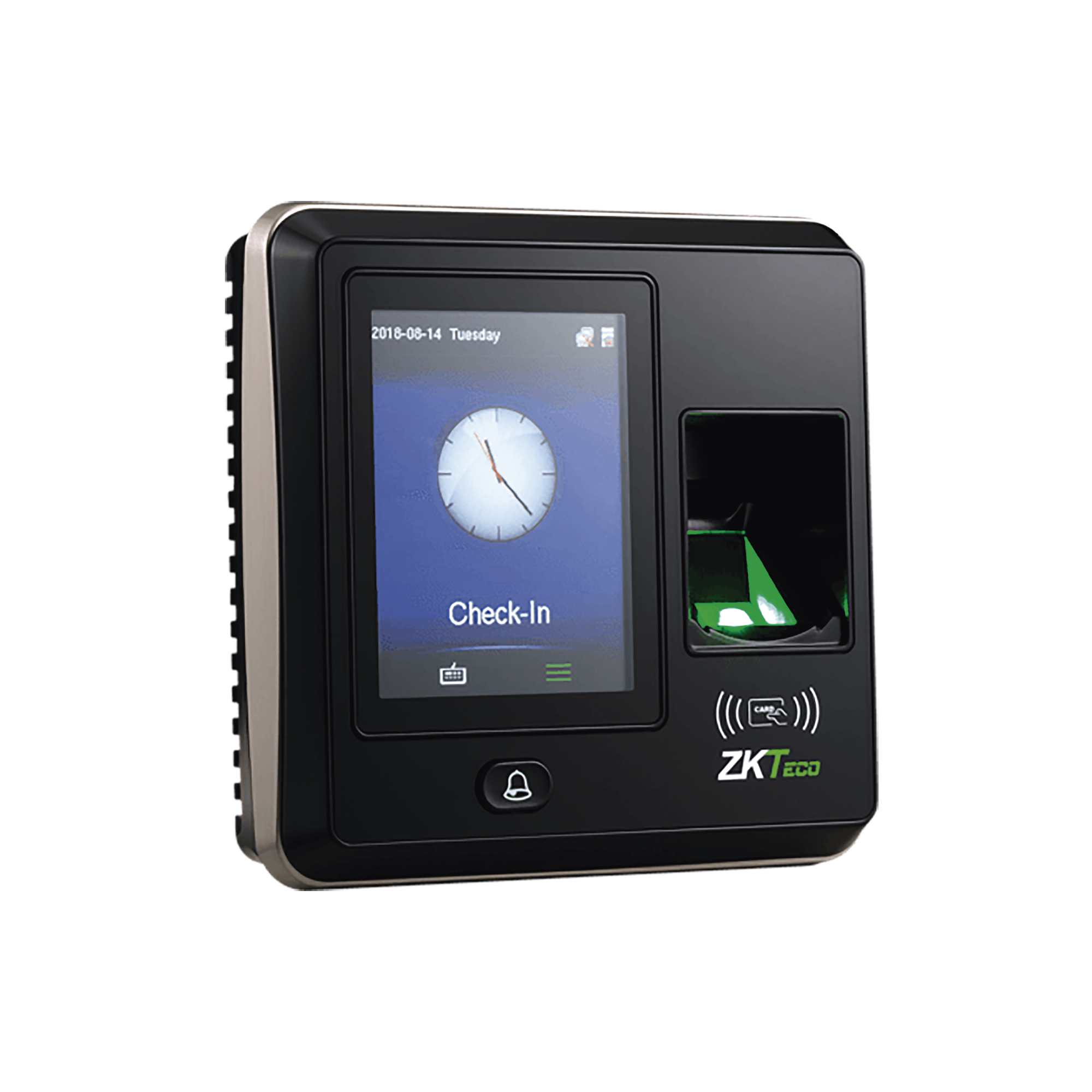 Terminal Biométrica con Pantalla de 2.8" / Hasta 1,500 Huellas / IP