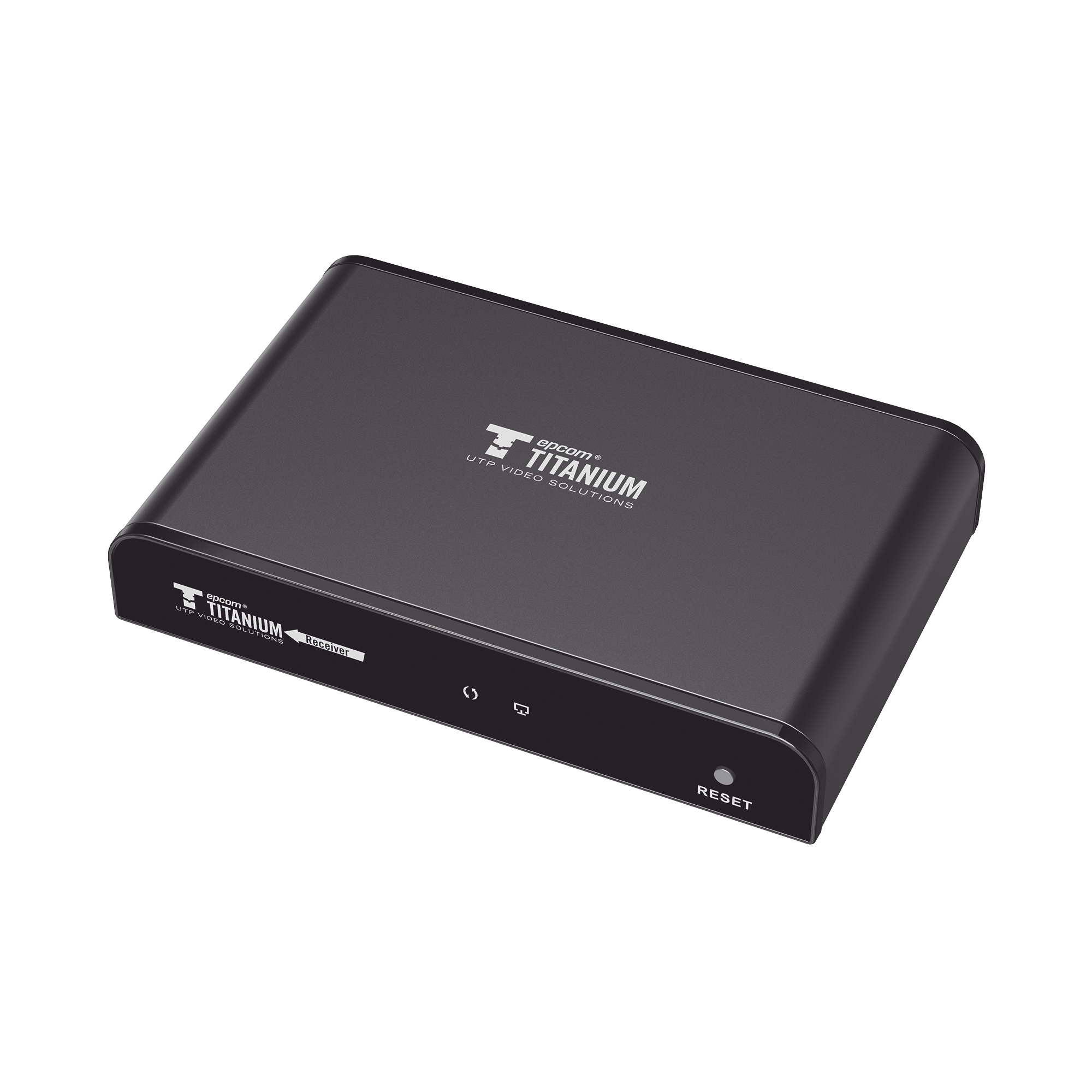 Receptor para uso en Kit TT383PRO4.0 hasta 120 metros, Cat 5e/6, control IR, 1080 p@50/60 Hz. con protocolo HDbitT