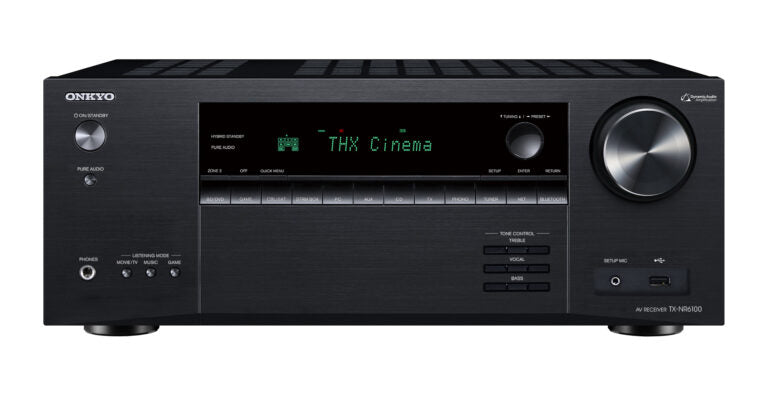 TX-NR6100 Receptor AV certificado THX 7.2 100 W/canales, 8K, HDR10+, Dolby Atmos® y DTS:X®, Chromecast, Airplay2, Spotify, Asistentes Google y Alexa.