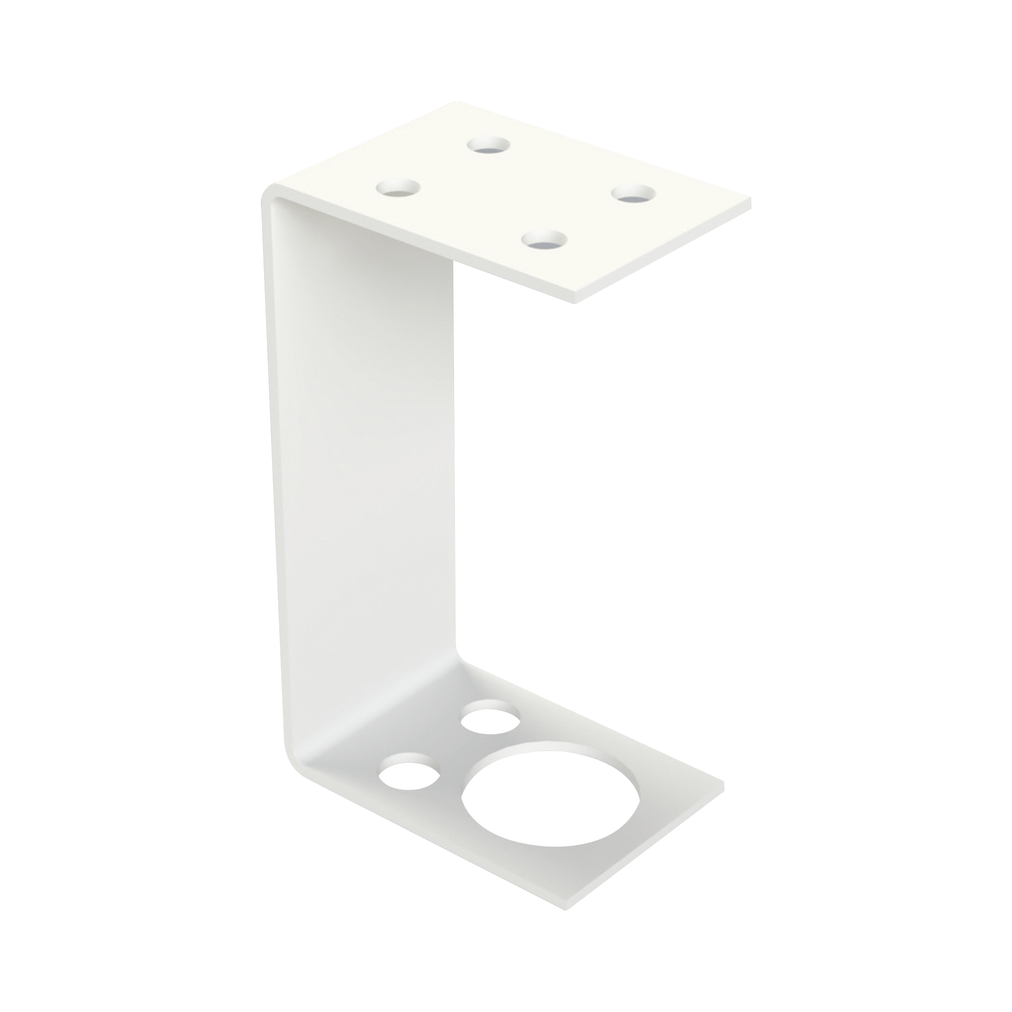 Montaje en C para instalación de antenas tipo Domo (Amplificación Celular).