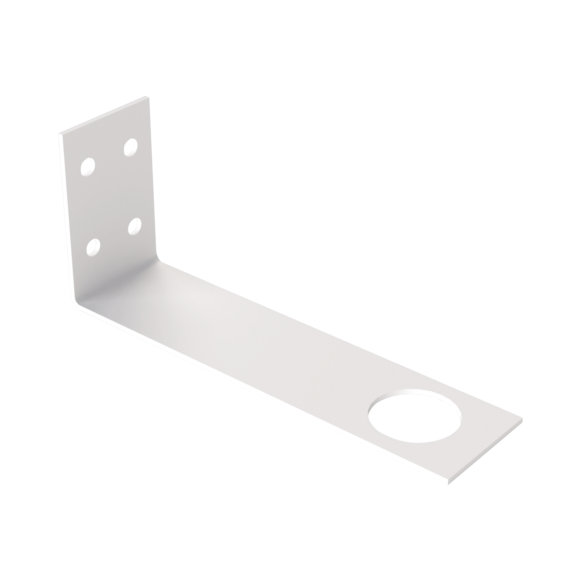 Montaje en L para instalación de antenas tipo Domo (Amplificación Celular).