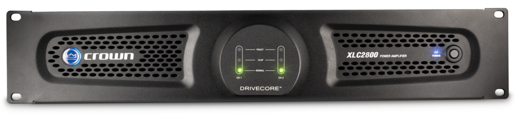 CROWN XLC 2800 Amplificador de potencia de dos canales, 800 W a 4 Ω
