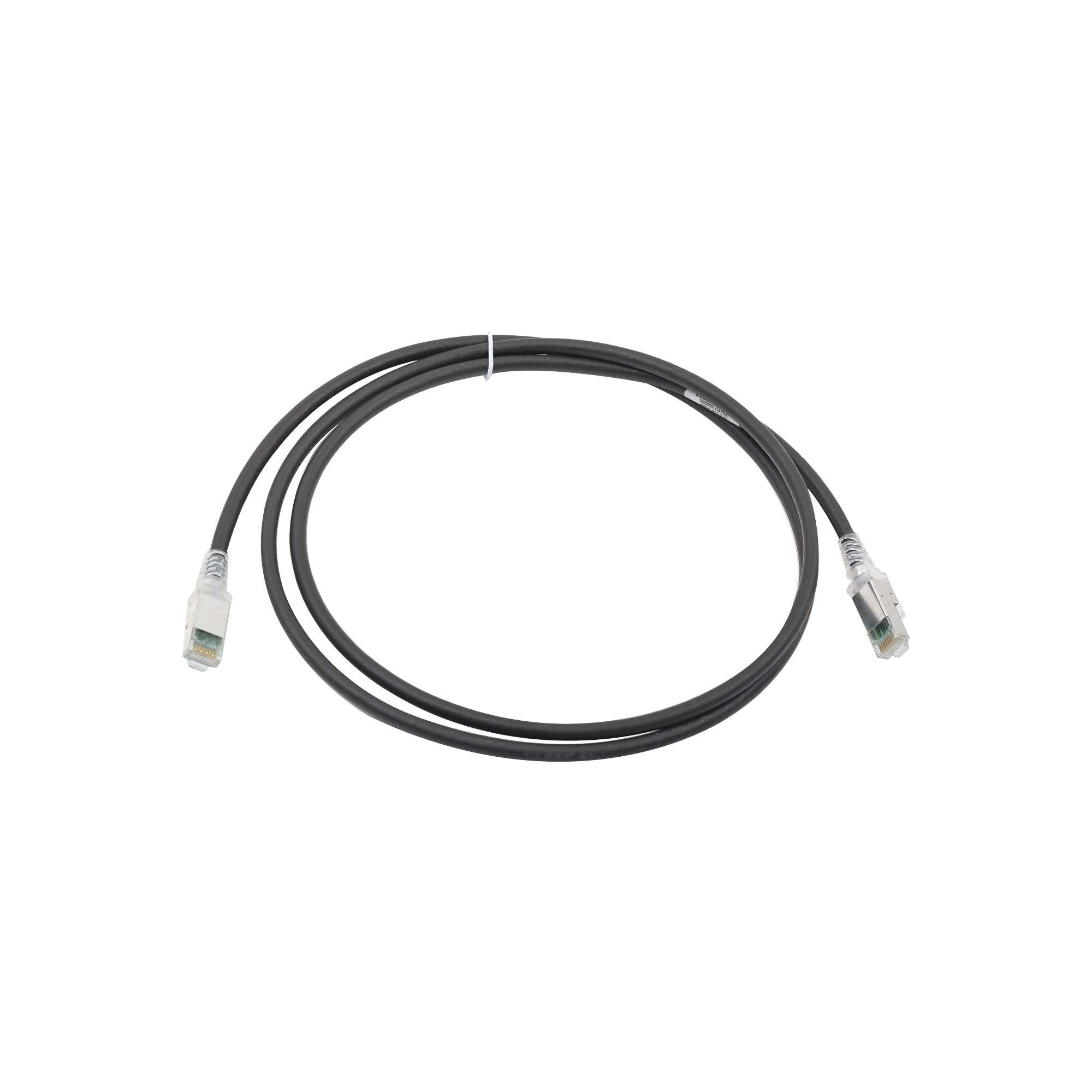 Patch Cord Z-MAX Cat6A S/FTP, CM/LS0H, 5ft, Color Negro, Versión Bulk (Sin Empaque Individual)