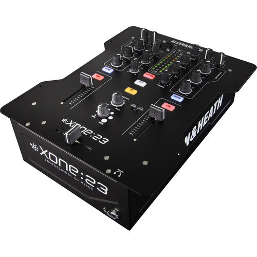 ALLEN & HEATH XONE:23 Mezclador para DJ 2+2  2+2 entradas de audio RCA estéreo 1 entrada de retorno RCA estéreo 1 entrada de micrófono XLR de 3 pines