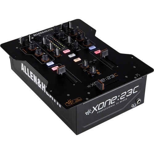 ALLEN & HEATH XONE:23C Mezclador para DJ tarjeta de sonido interna 2+2 entradas RCA estéreo 1 entrada retorno RCA estéreo 1 entrada micrófono XLR